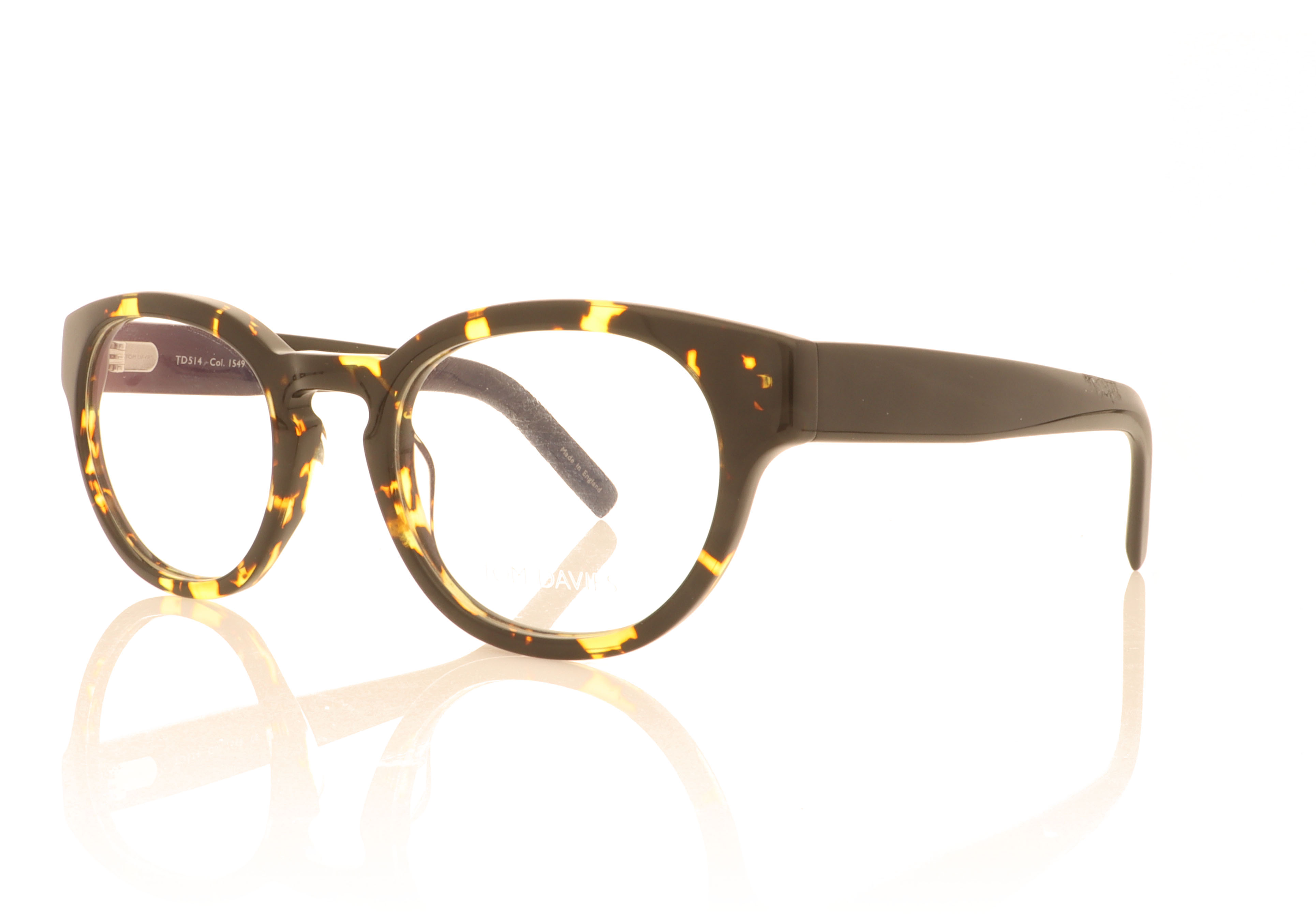 Tom Davies TD514 Tortoise 1549 Glasses