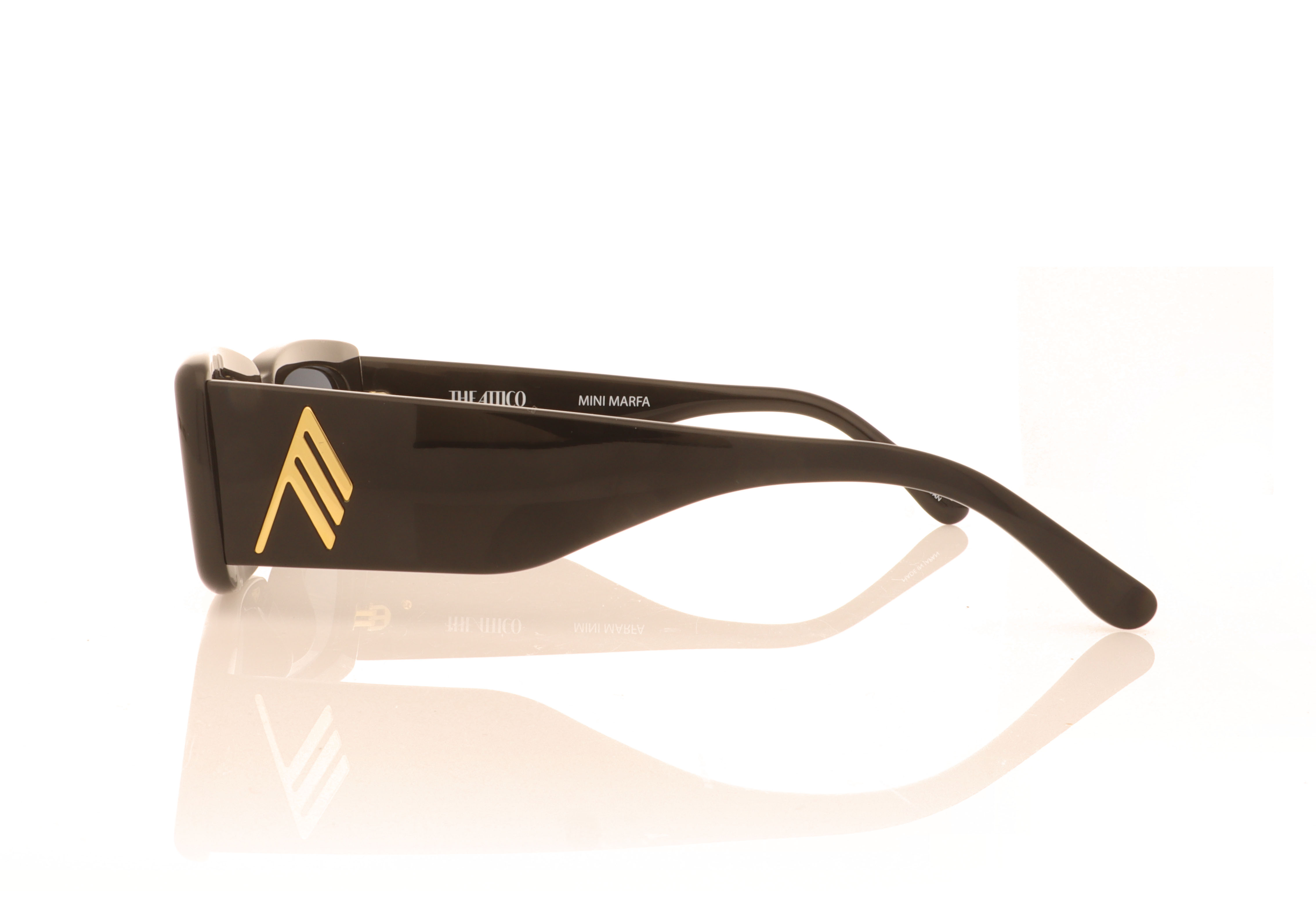 The Attico Mini Marfa Black C1 Sunglasses