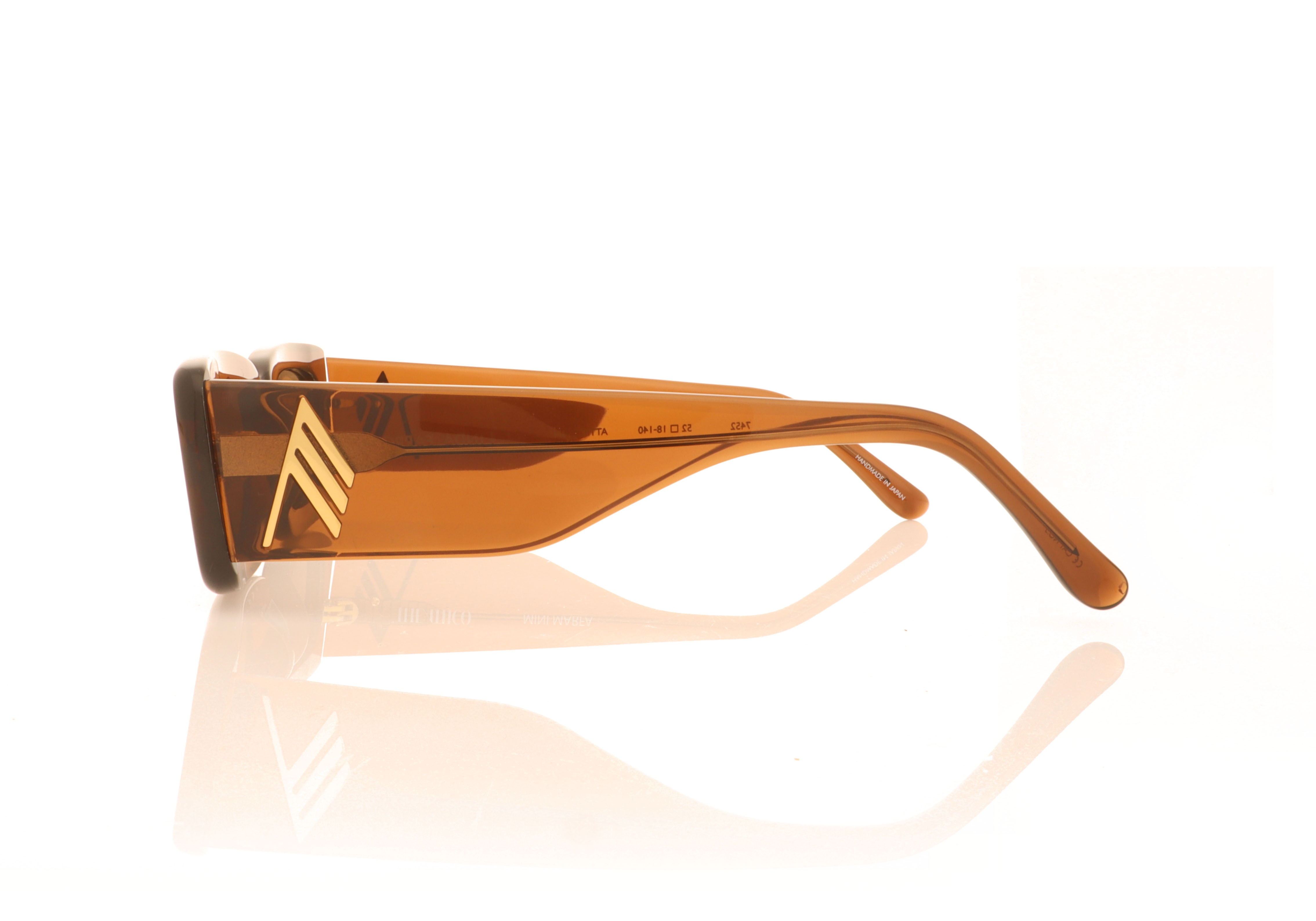 The Attico Mini Marfa Brown C4 Sunglasses