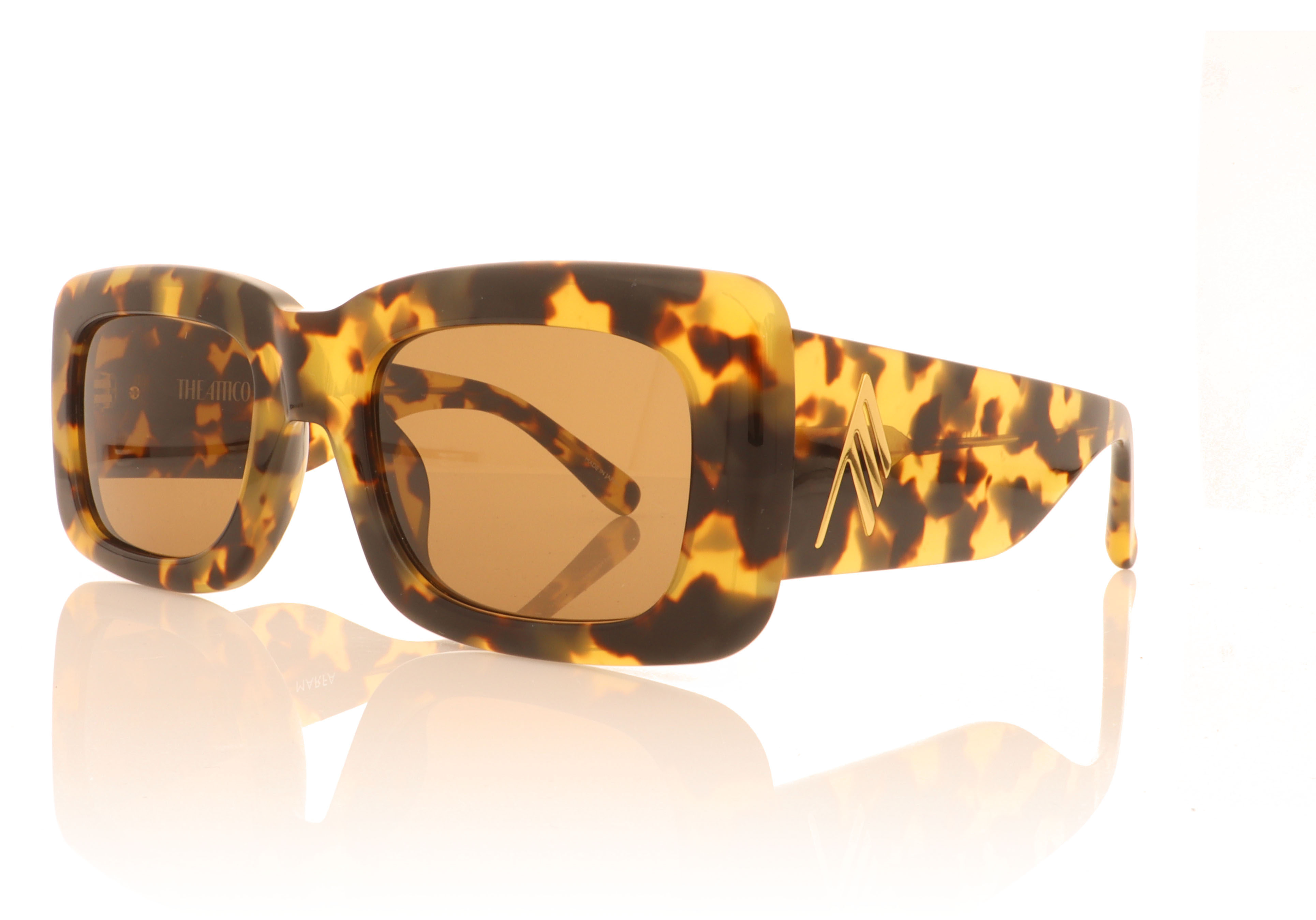 The Attico Marfa Tortoise C21 Sunglasses