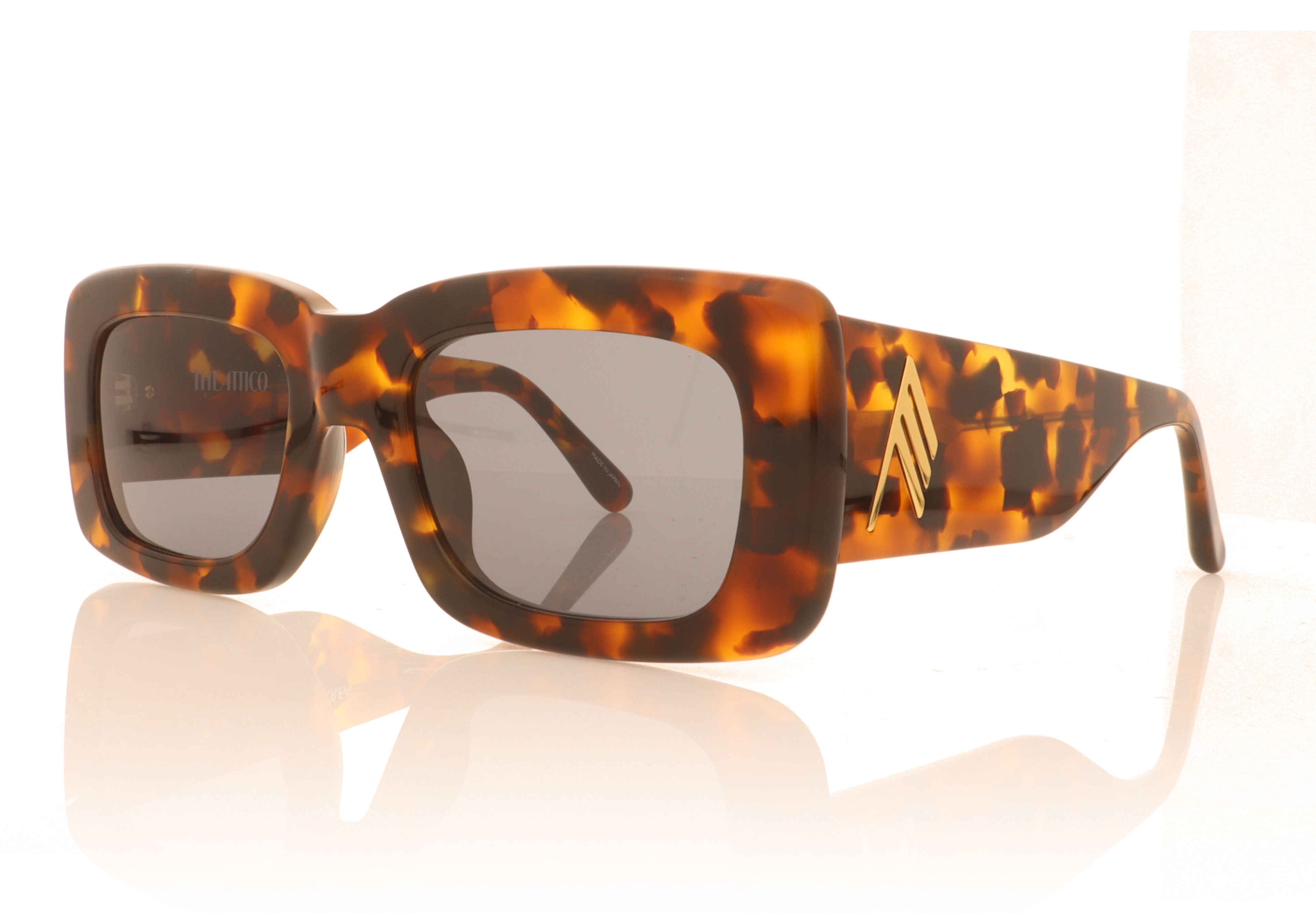 The Attico Marfa Tortoise C24 Sunglasses