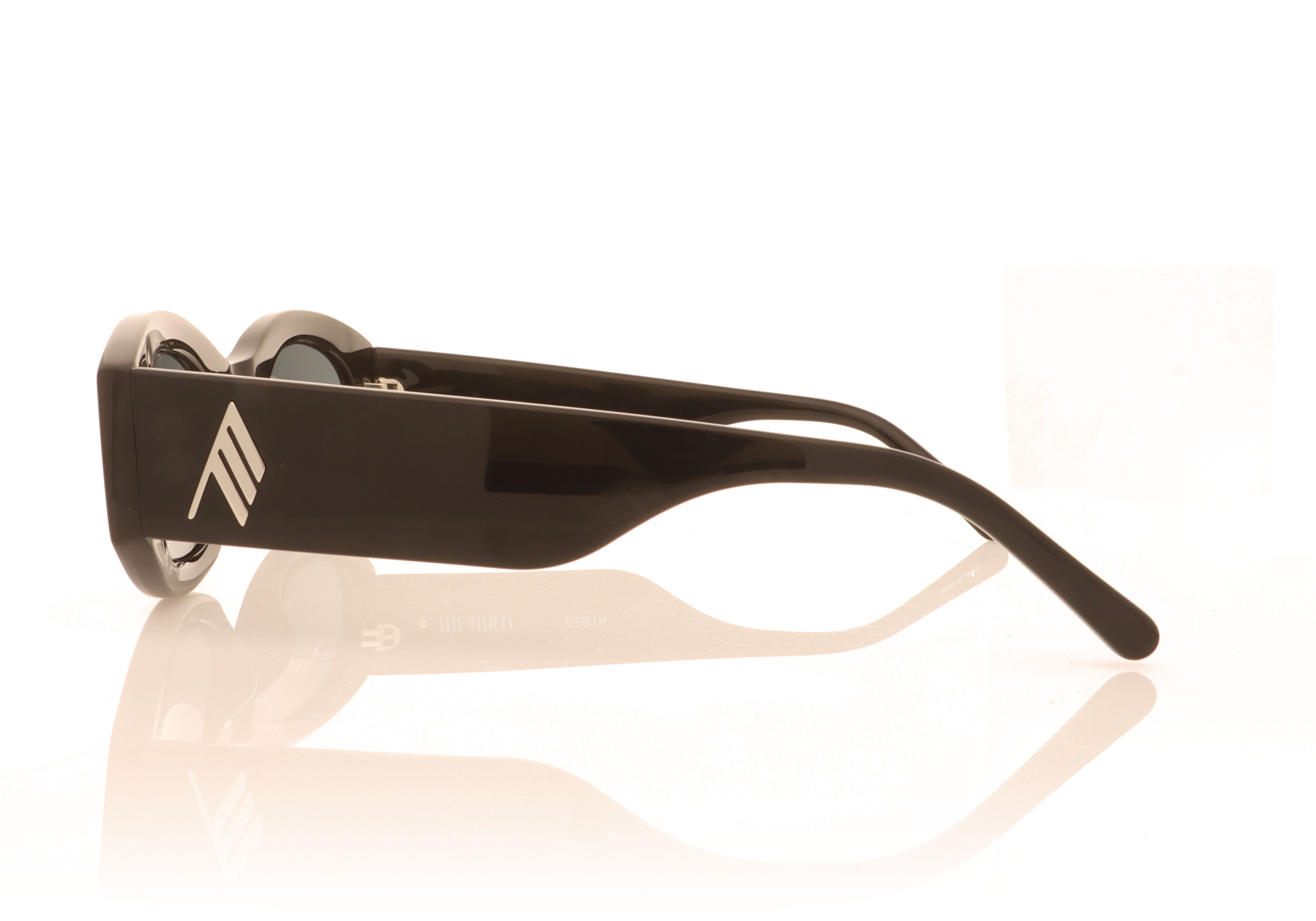 The Attico Berta Black C1 Sunglasses