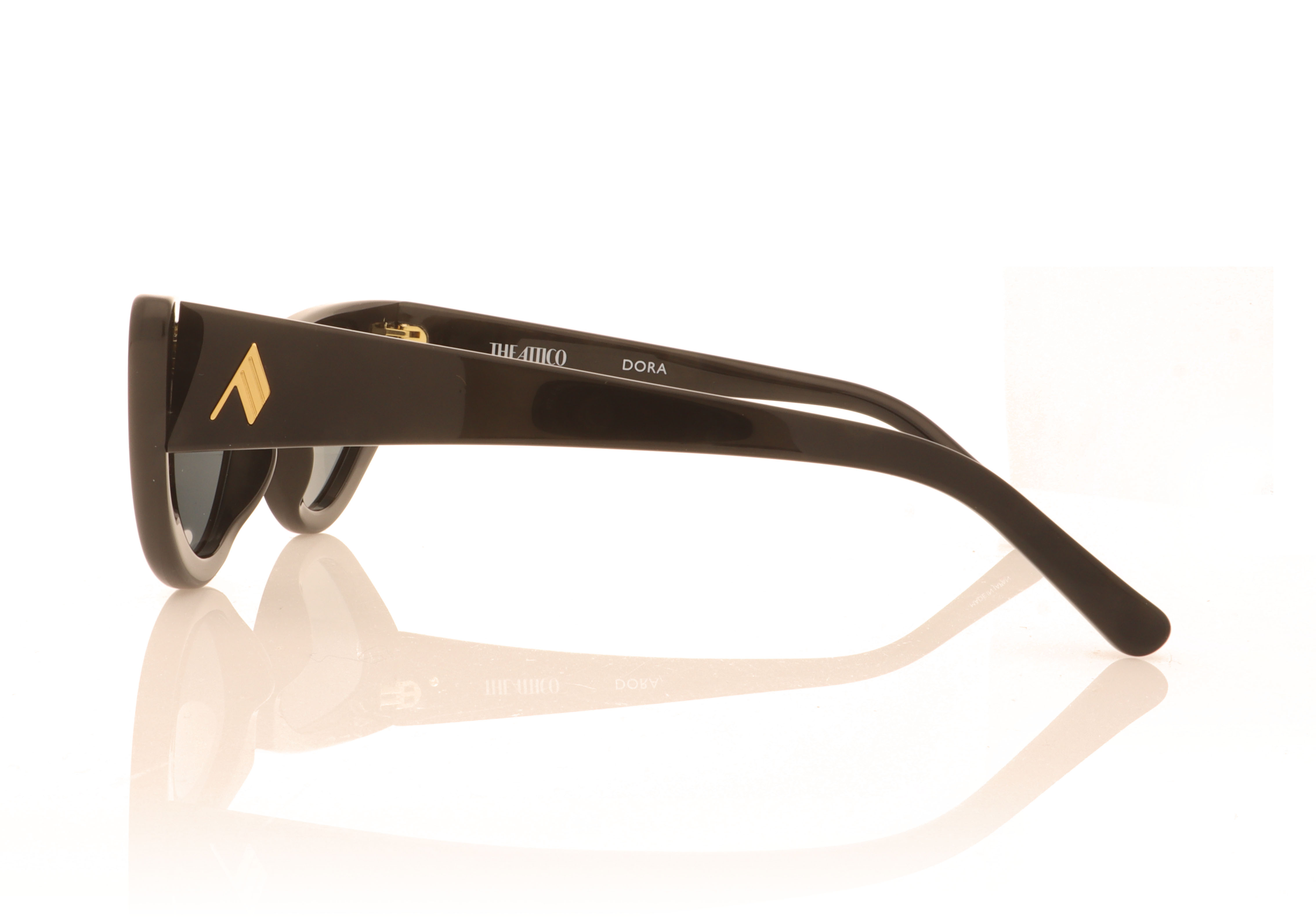 The Attico Dora Black C1 Sunglasses