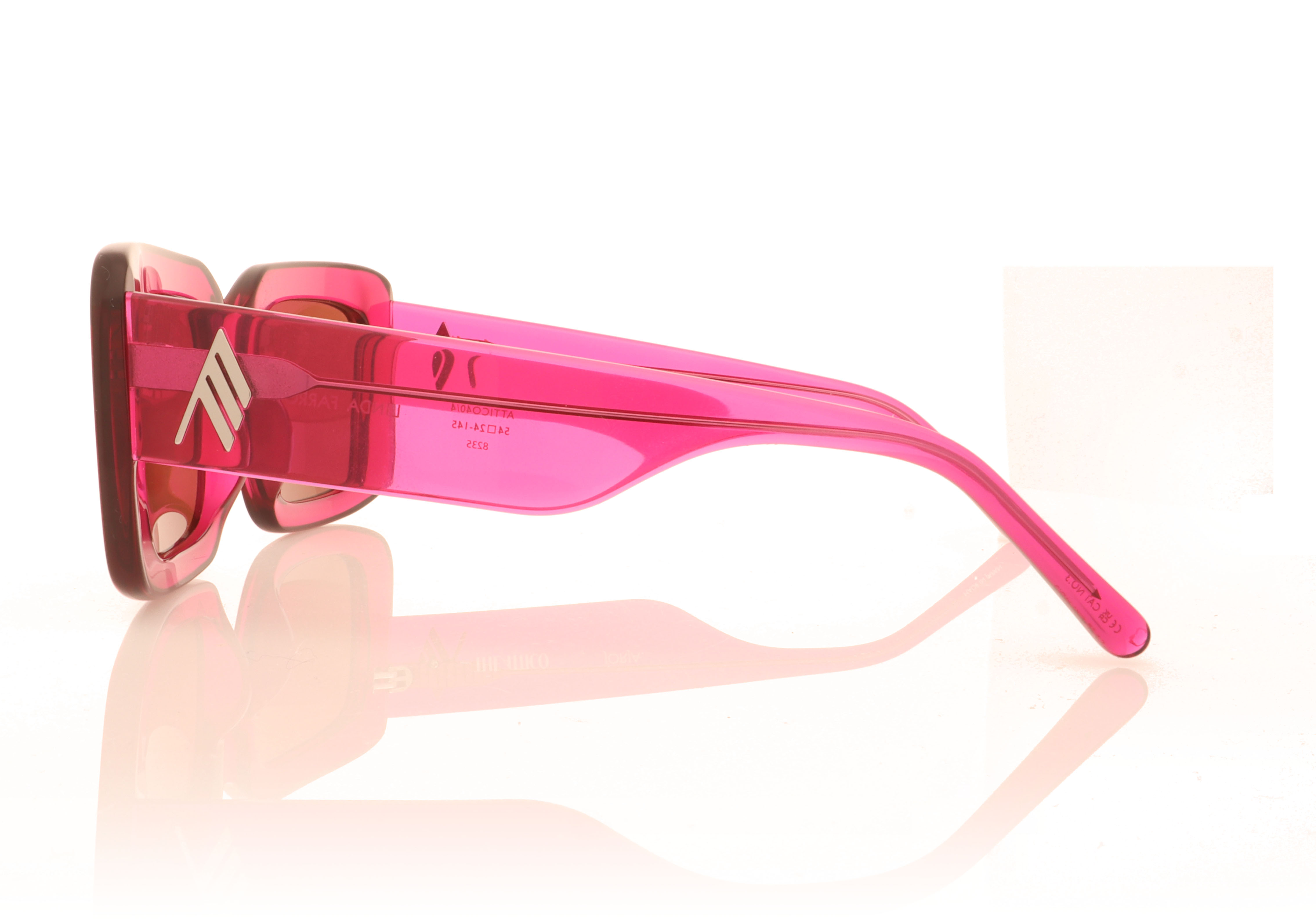 The Attico Jorja Purple C4 Sunglasses