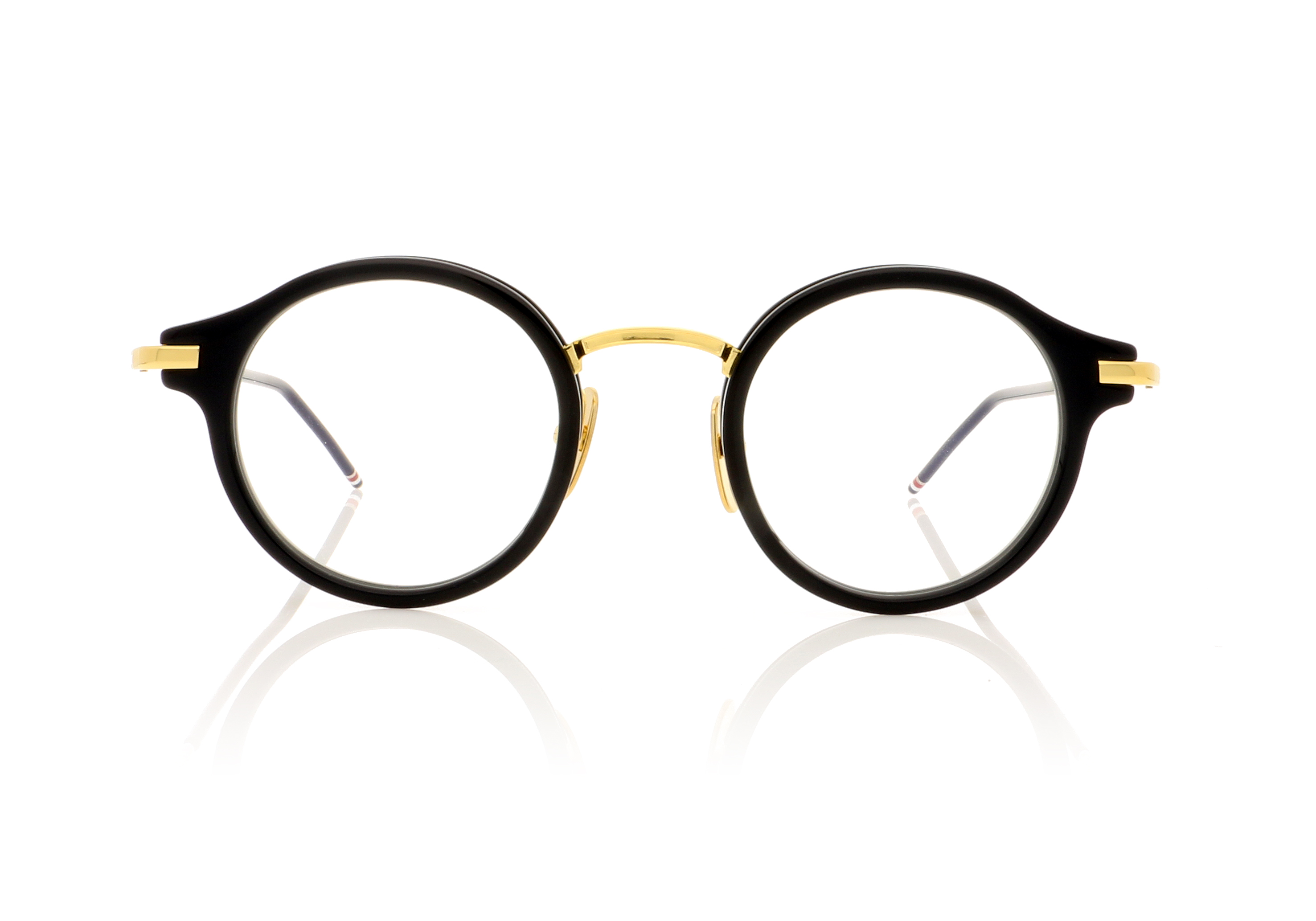 Thom Browne TB-807 Navy/12K Gold D Glasses