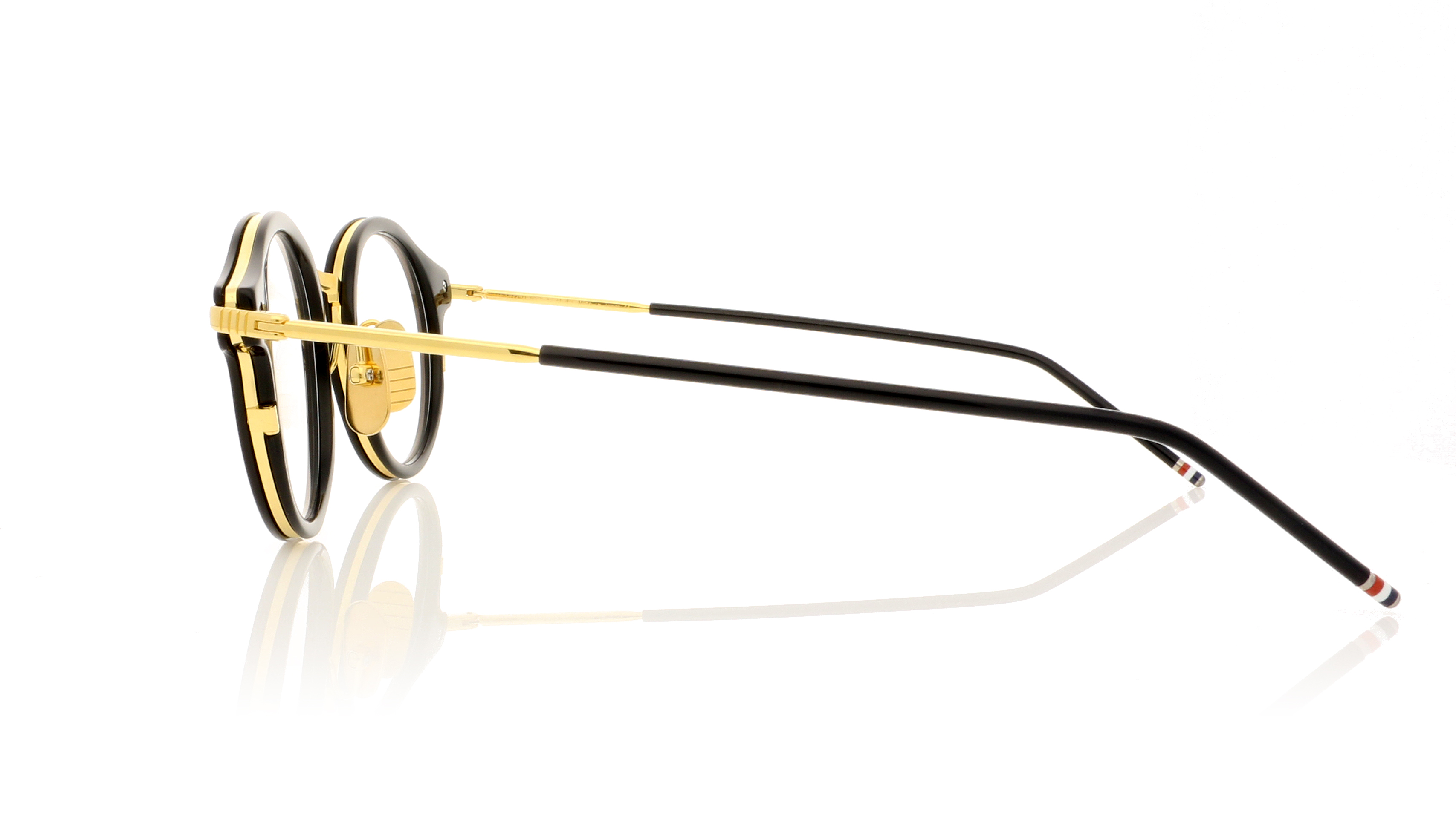 Thom Browne TB-807 Navy/12K Gold D Glasses