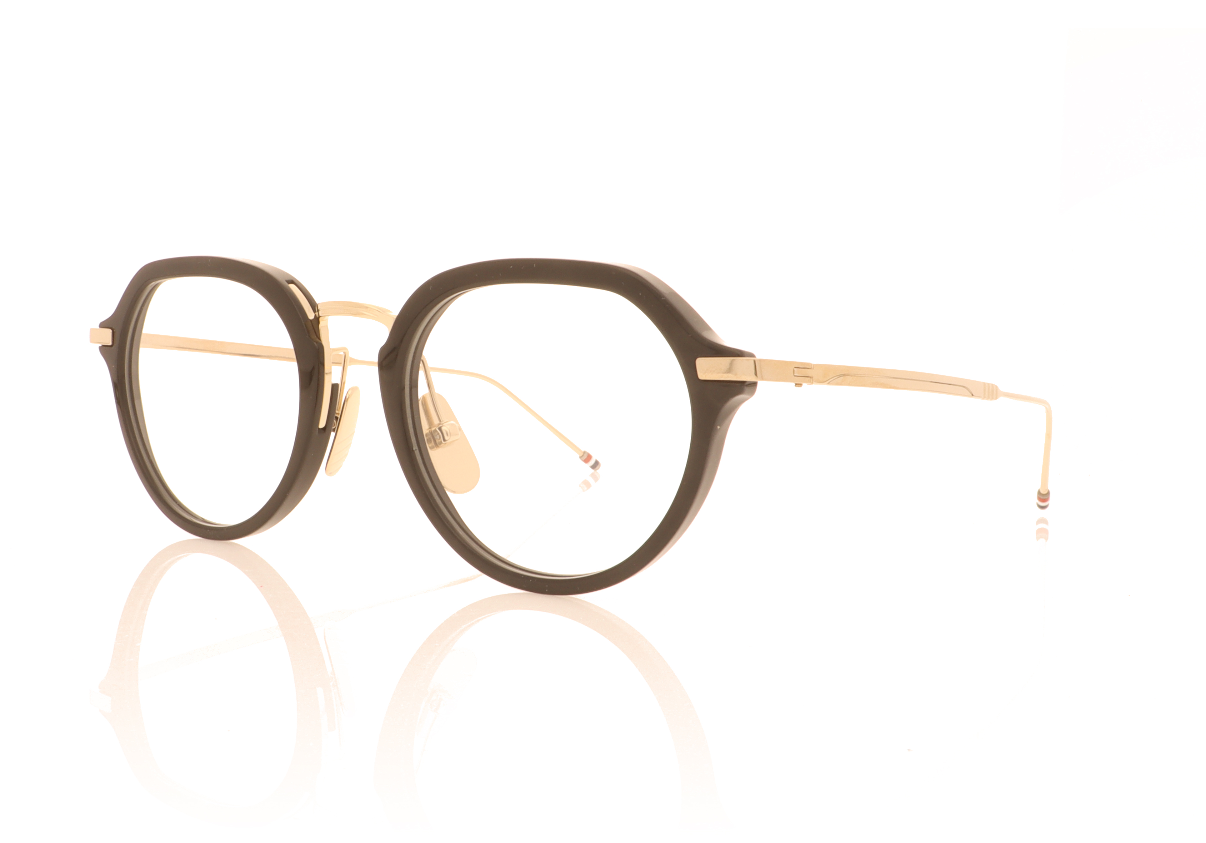 Thom Browne TB-421 TB421 Black/Gold 1 Glasses
