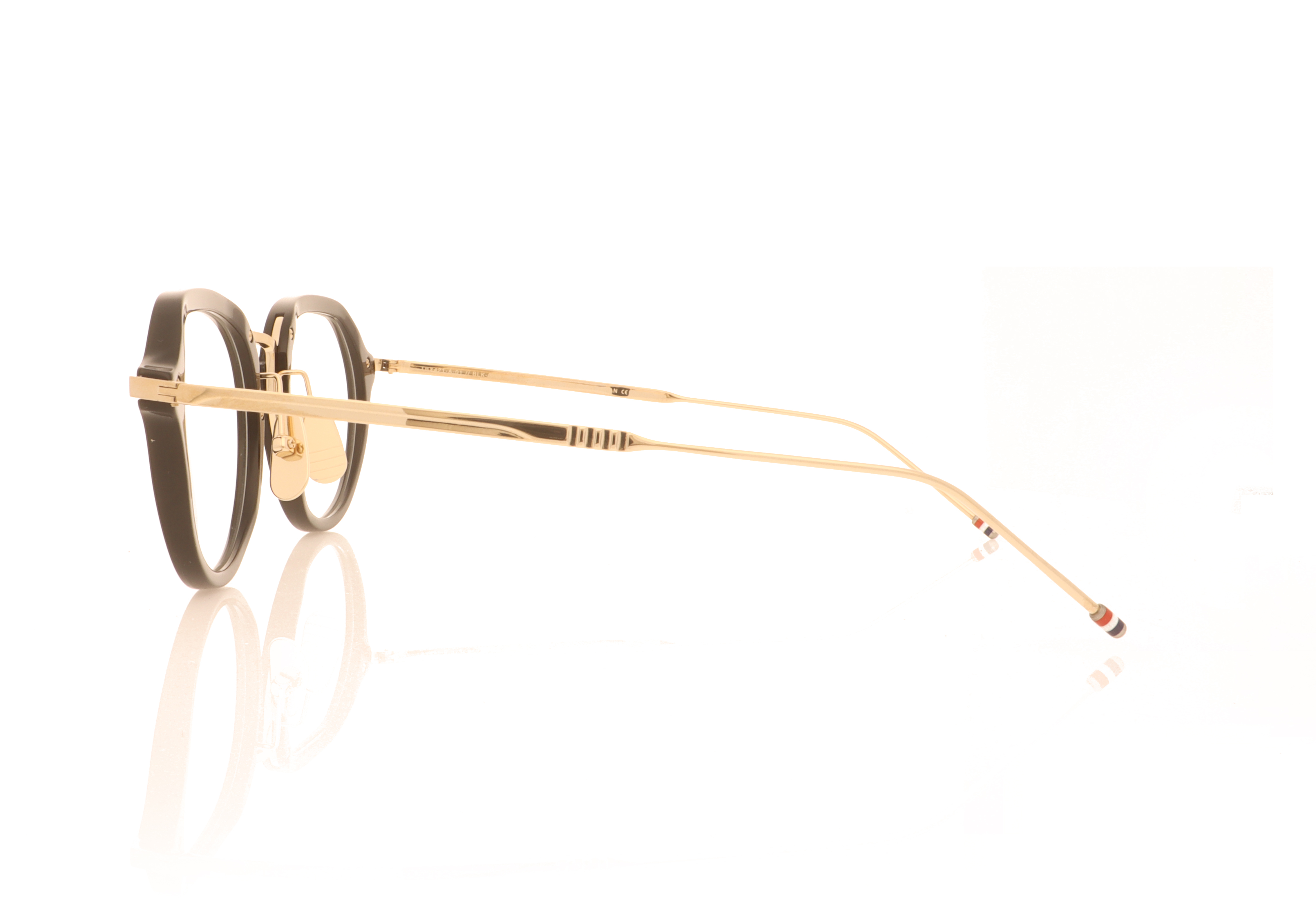 Thom Browne TB-421 TB421 Black/Gold 1 Glasses