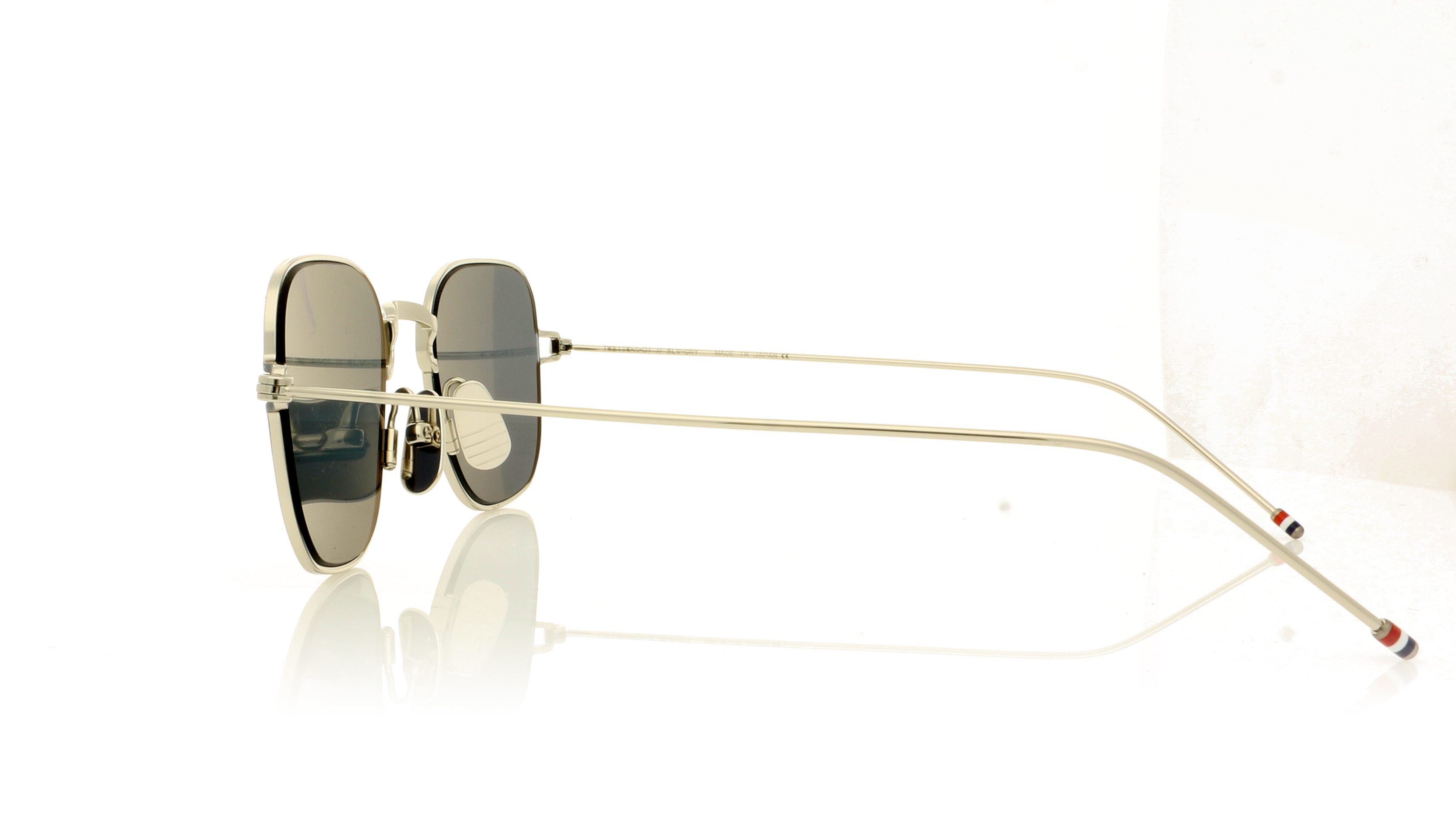 Thom Browne TB-116 TBS116 Silver-Grey SLV/GRY Sunglasses