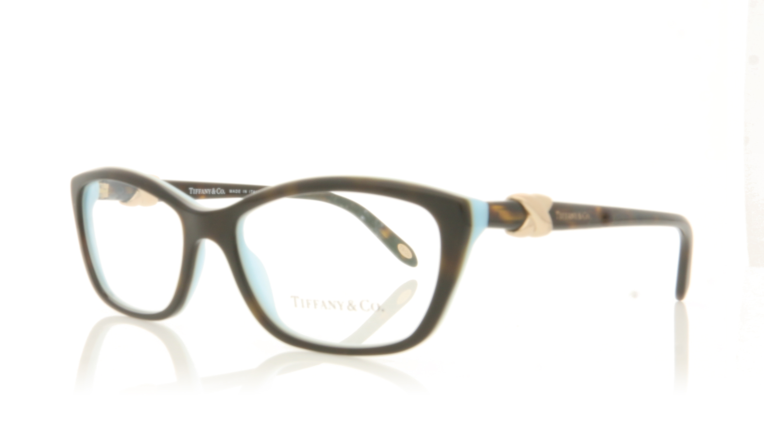 Tiffany TF2074 Havana On Tiffany Blue 8216 Glasses