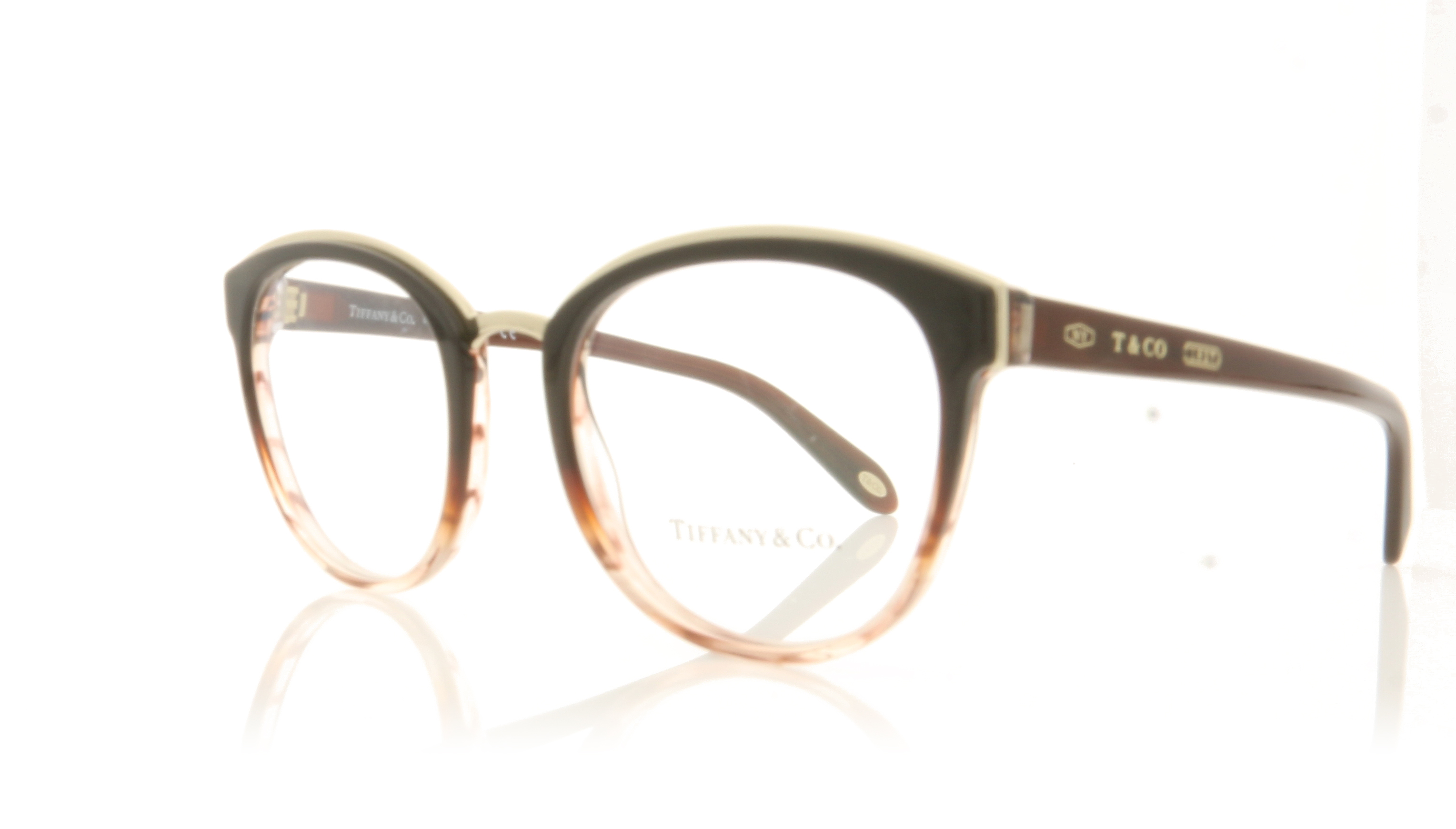 Tiffany 0TF2162 Havana Fading Camel Striped 8249 Glasses