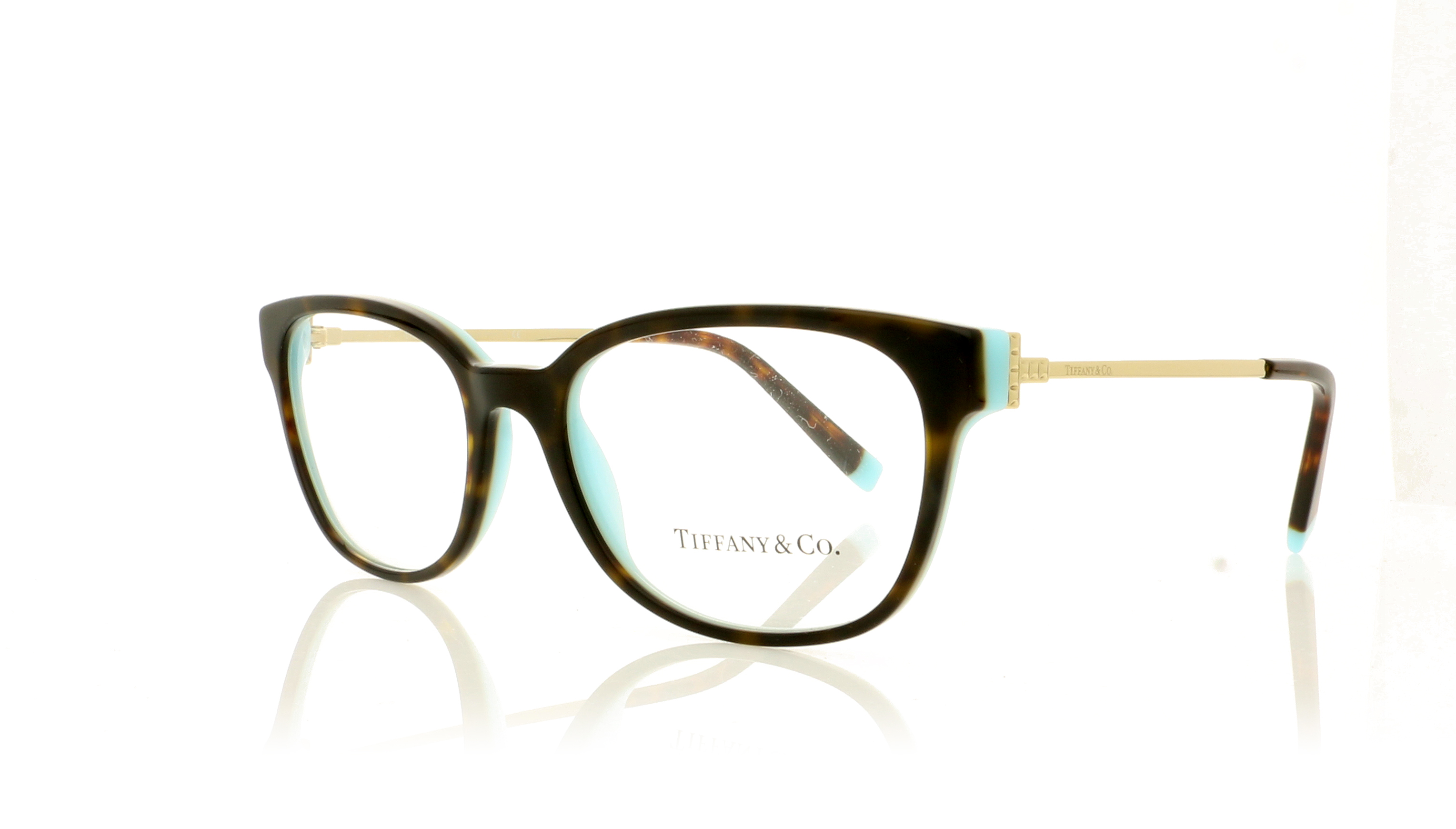 Tiffany TF2177 Havana On Tiffany Blue 8134 Glasses