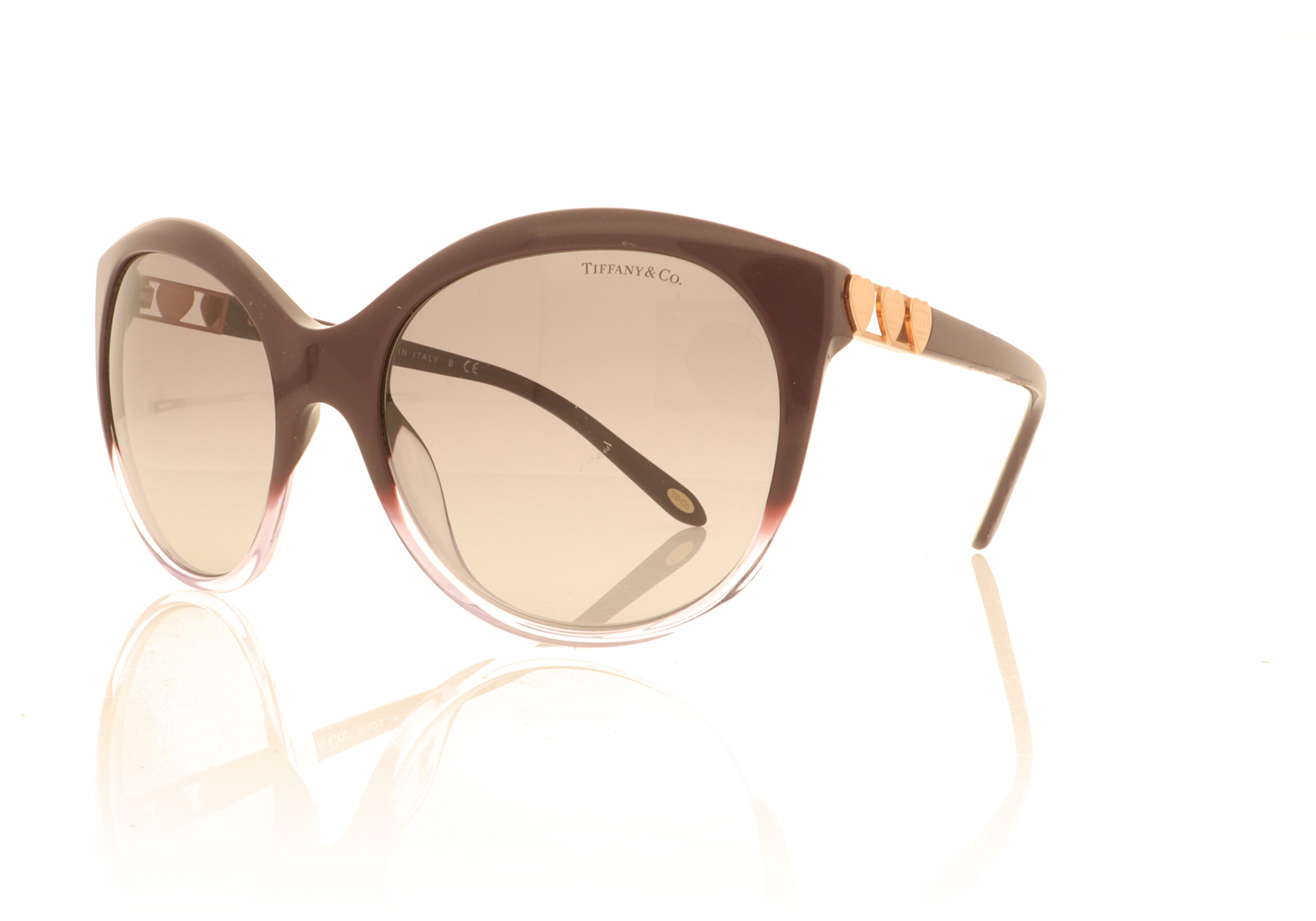 Tiffany 0TF4133 Purple Gradient Lilac 82273C Sunglasses