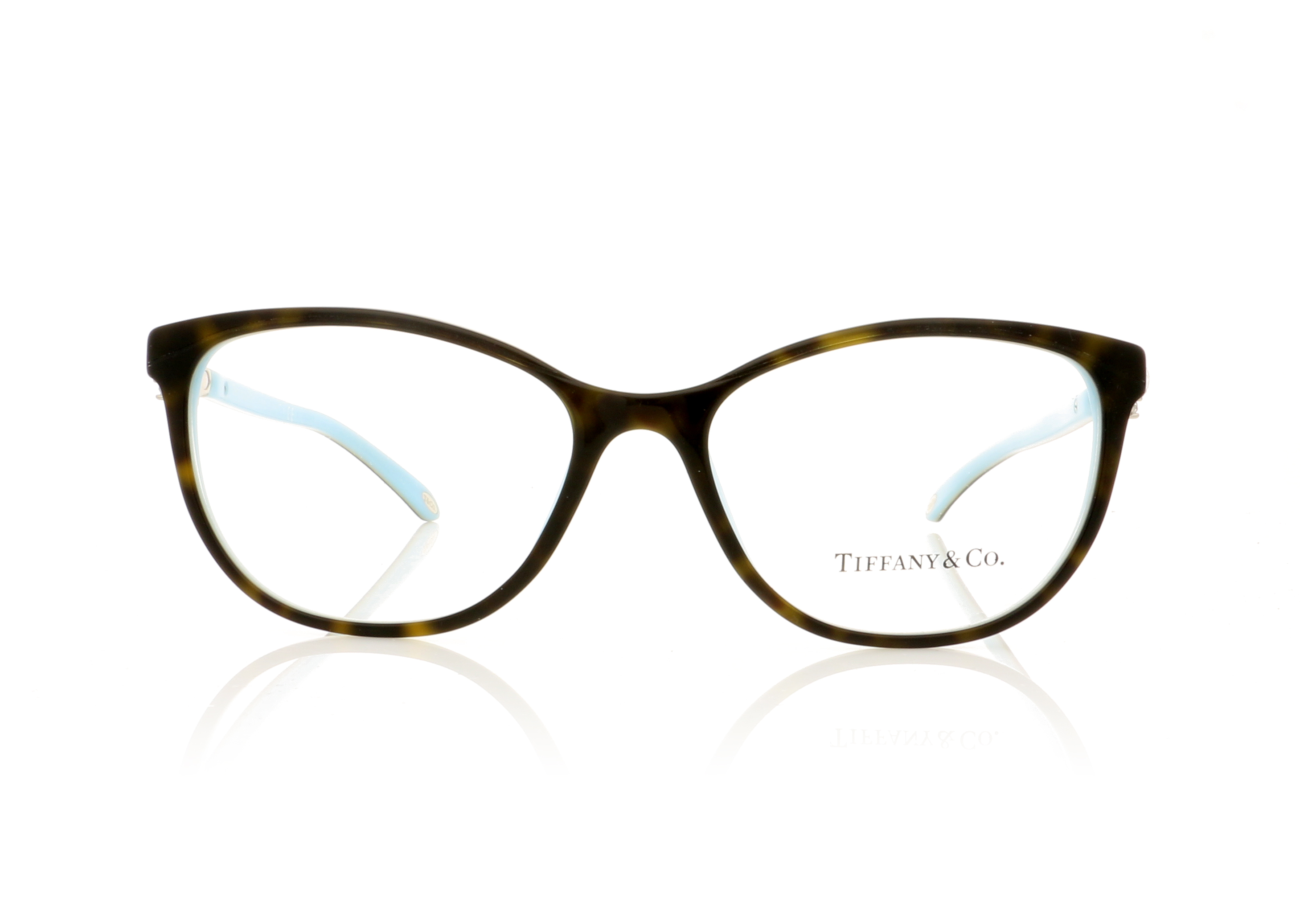 Tiffany TF2144-H-B TF2144HB Havana On Tiffany Blue 8134 Glasses
