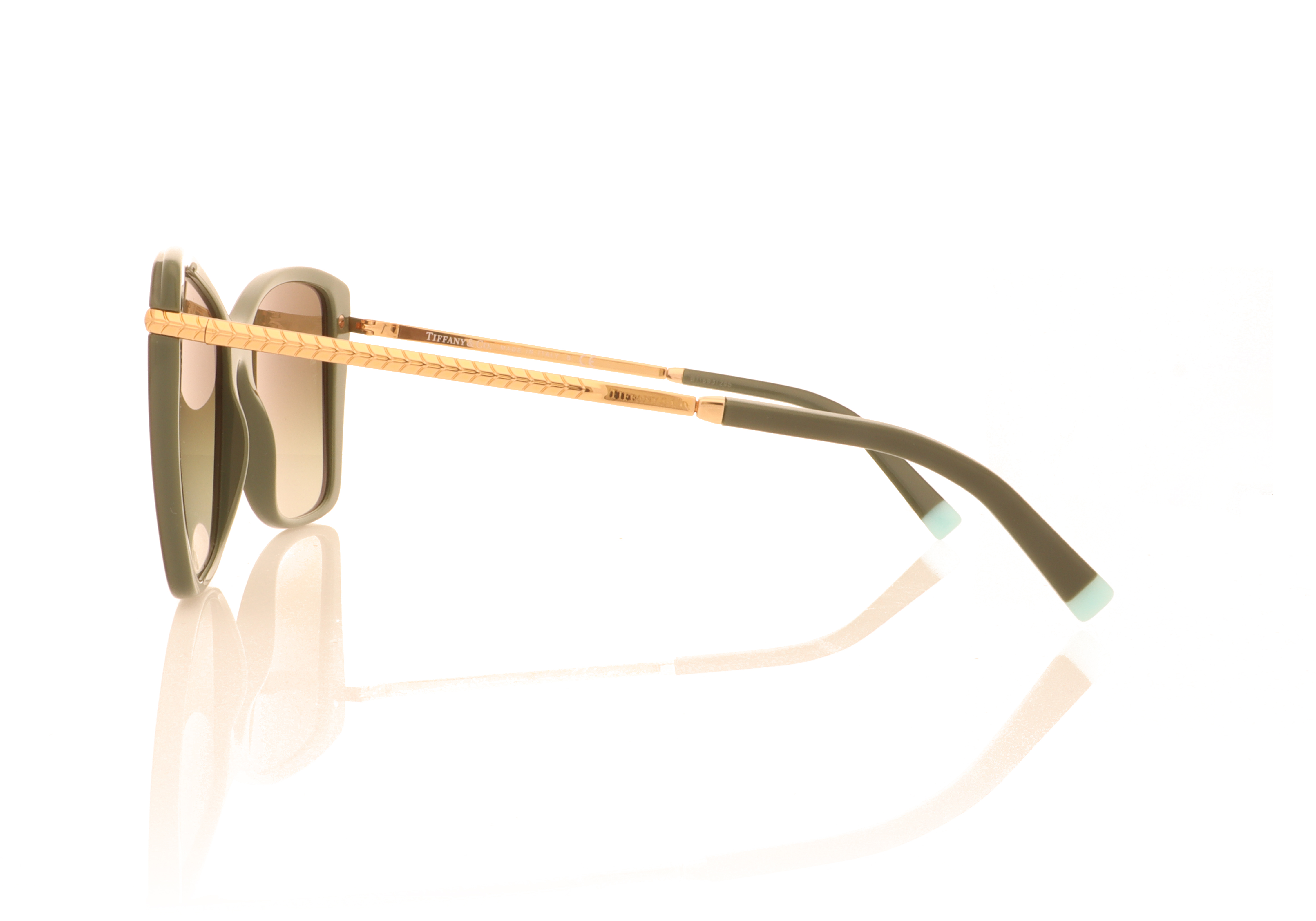 Tiffany 0TF4180 TF4180 Green On Dark Green 83303M Sunglasses