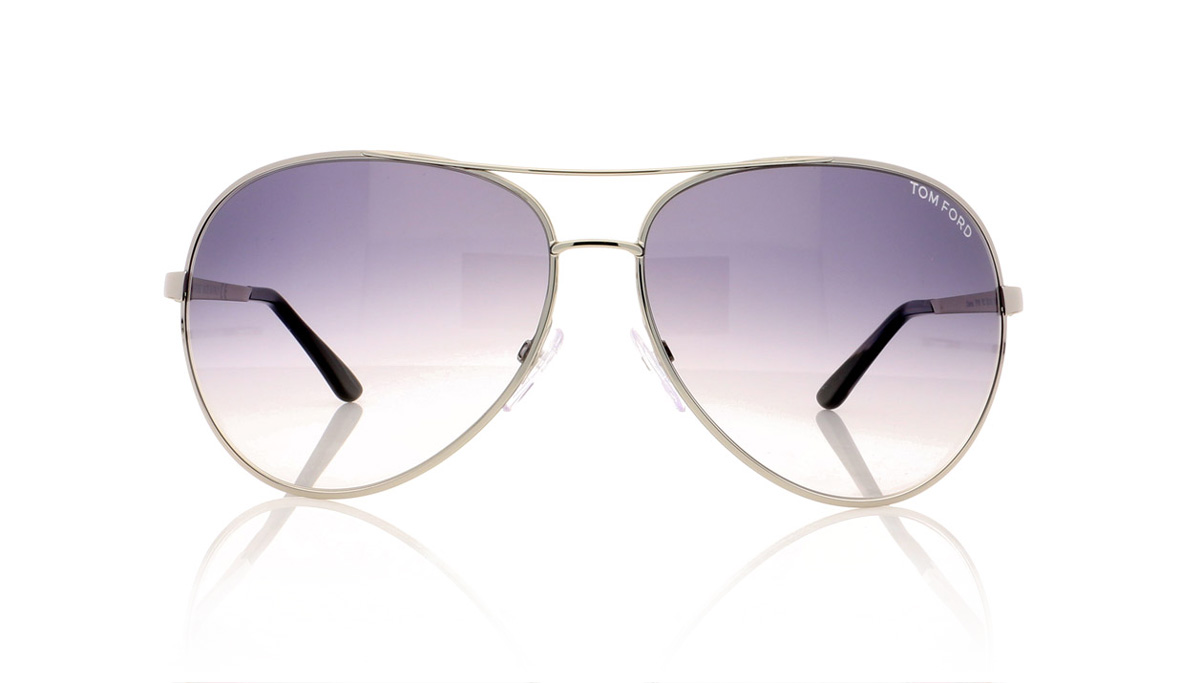 Tom Ford CHARLES TF0035 Shiny Light Nickeltin 753 Sunglasses