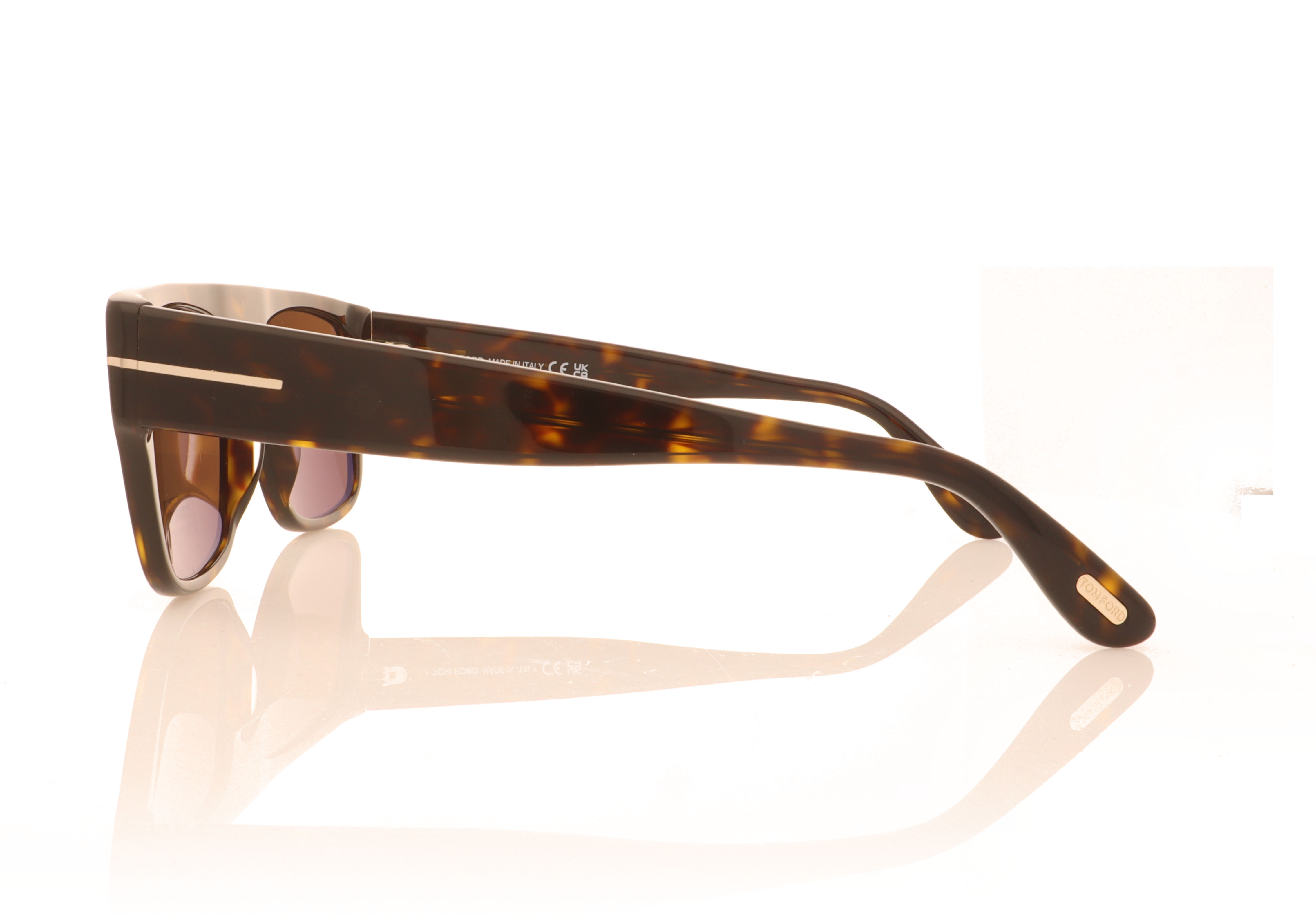 Tom Ford Dunning Tortoise 52E Sunglasses