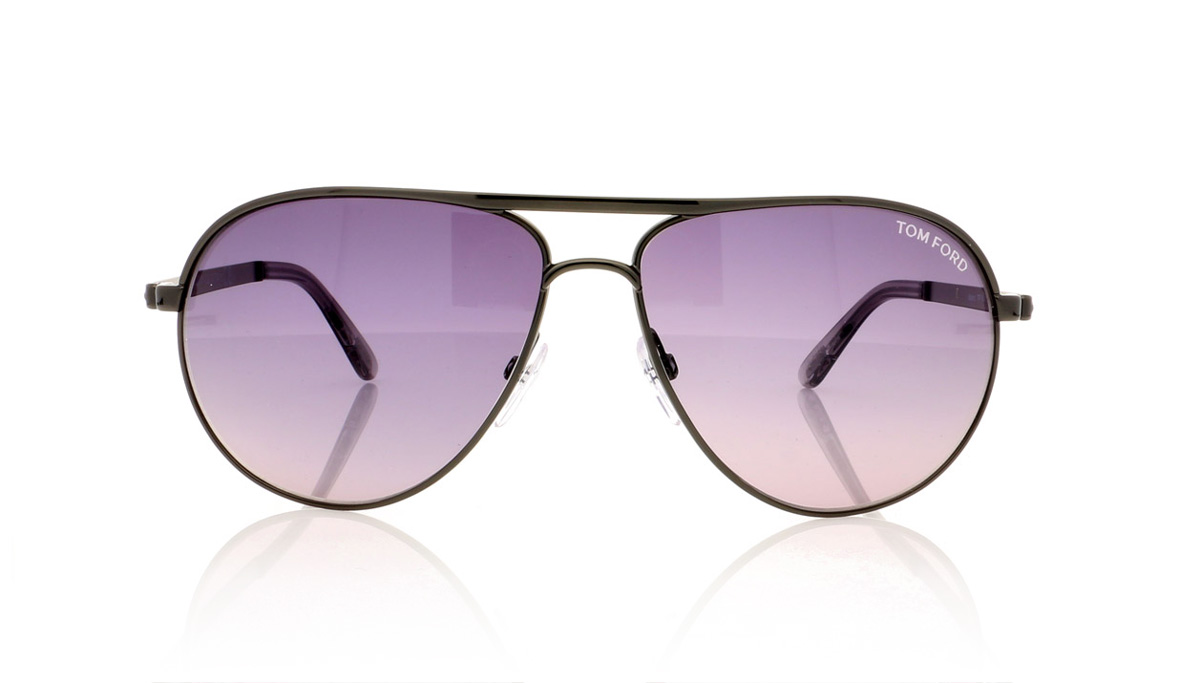 Tom Ford MARKO TF0144 Shiny Gunmetal/Gradient Smoke 08B Sunglasses