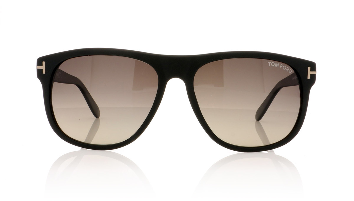 Tom Ford OLIVIER TF0236 Mt Black/Smke Polar 02D Sunglasses