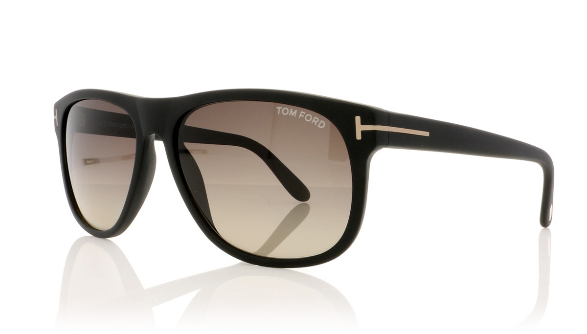 Tom Ford OLIVIER TF0236 Mt Black/Smke Polar 02D Sunglasses