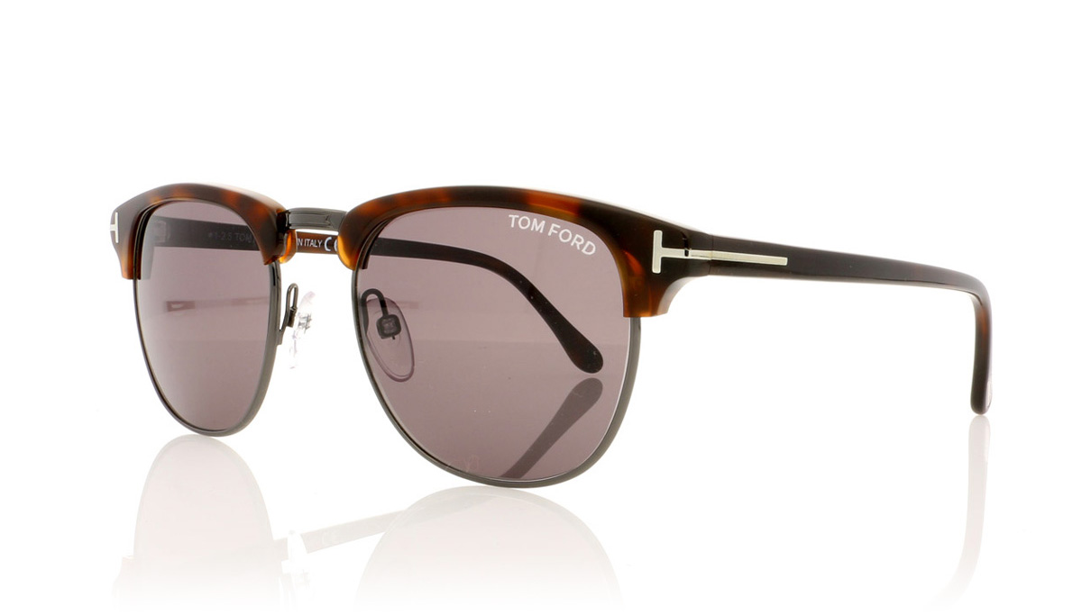Tom Ford HENRY TF0248 Drk Hv/Smke 52A Sunglasses