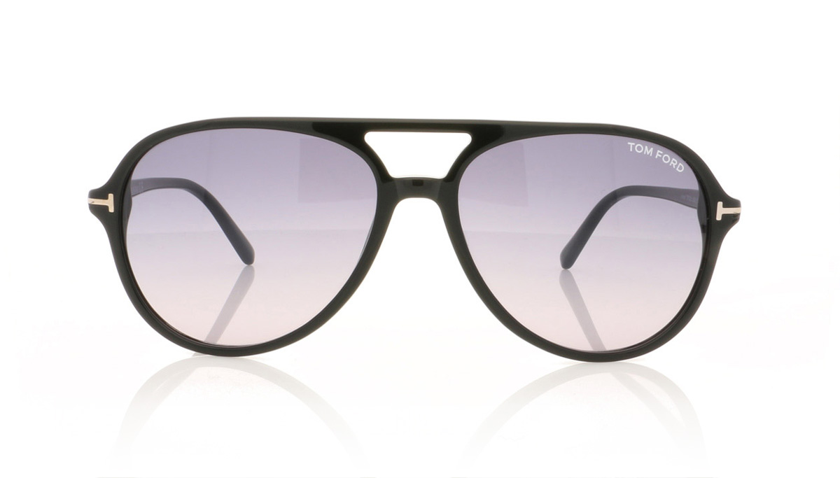 Tom Ford JARED TF0331 Shiny Black/Gradient Smoke 01B Sunglasses