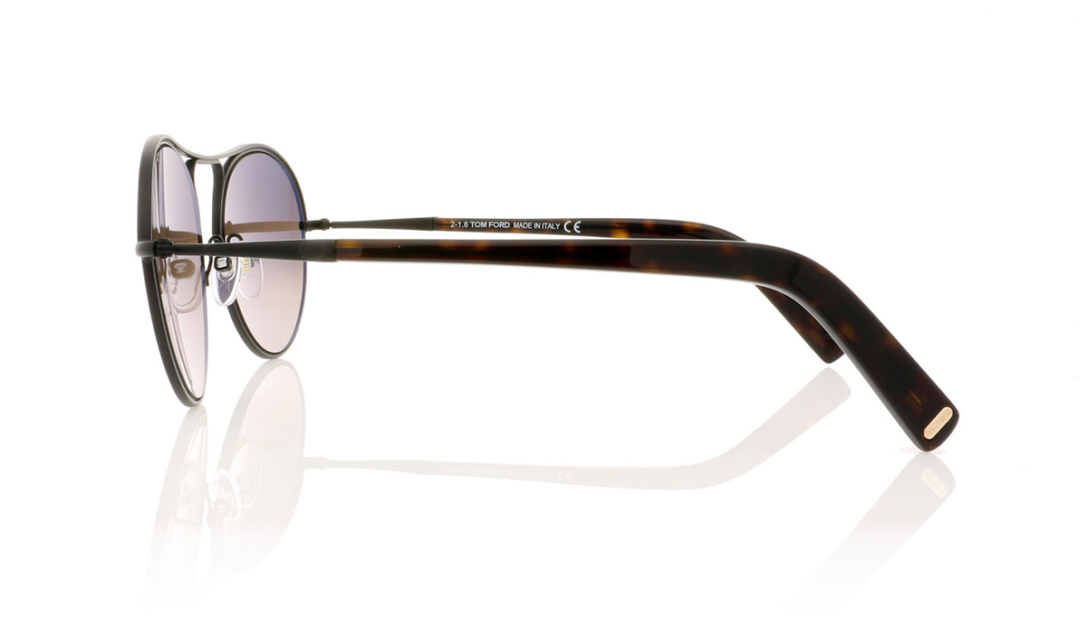 Tom Ford JESSIE TF0449 Black/Other/Gradient Roviex 05K Sunglasses