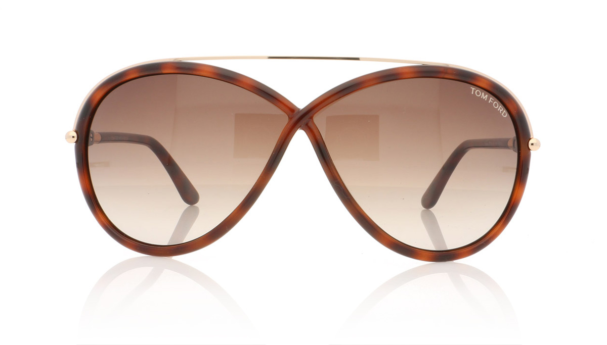 Tom Ford TAMARA TF0454 Drk Hav/Grd Rov 52K Sunglasses