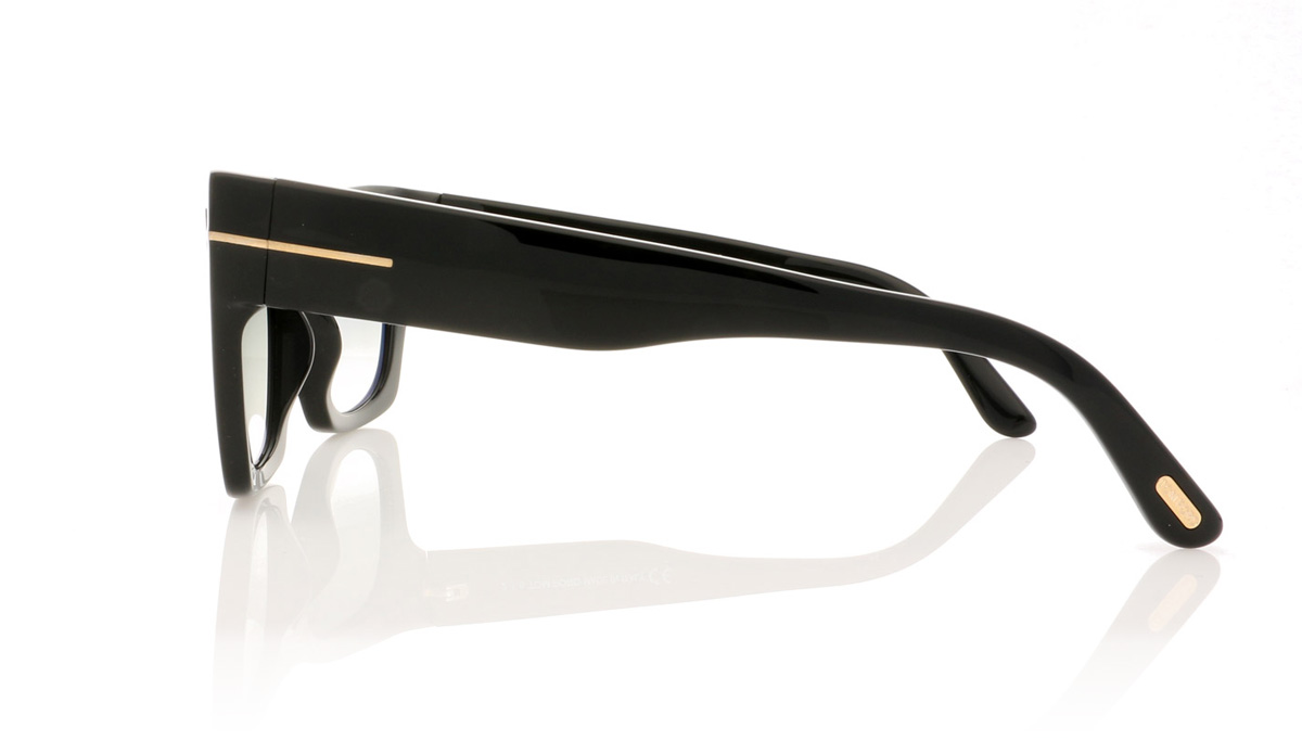 Tom Ford KASIA TF0459 Black/Other/Gradient Smoke 05B Sunglasses