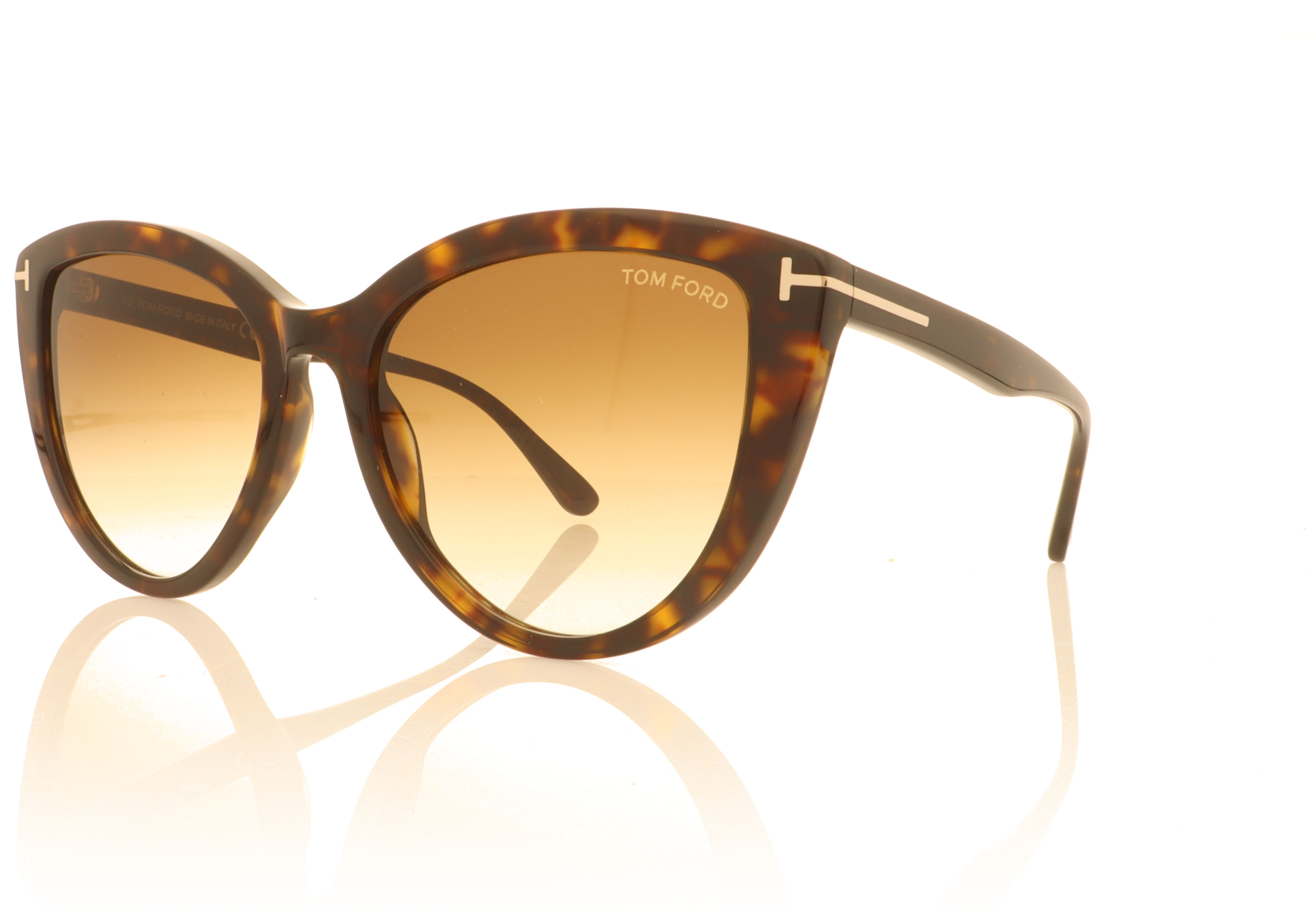 Tom Ford Isabella Tortoise 52F Sunglasses