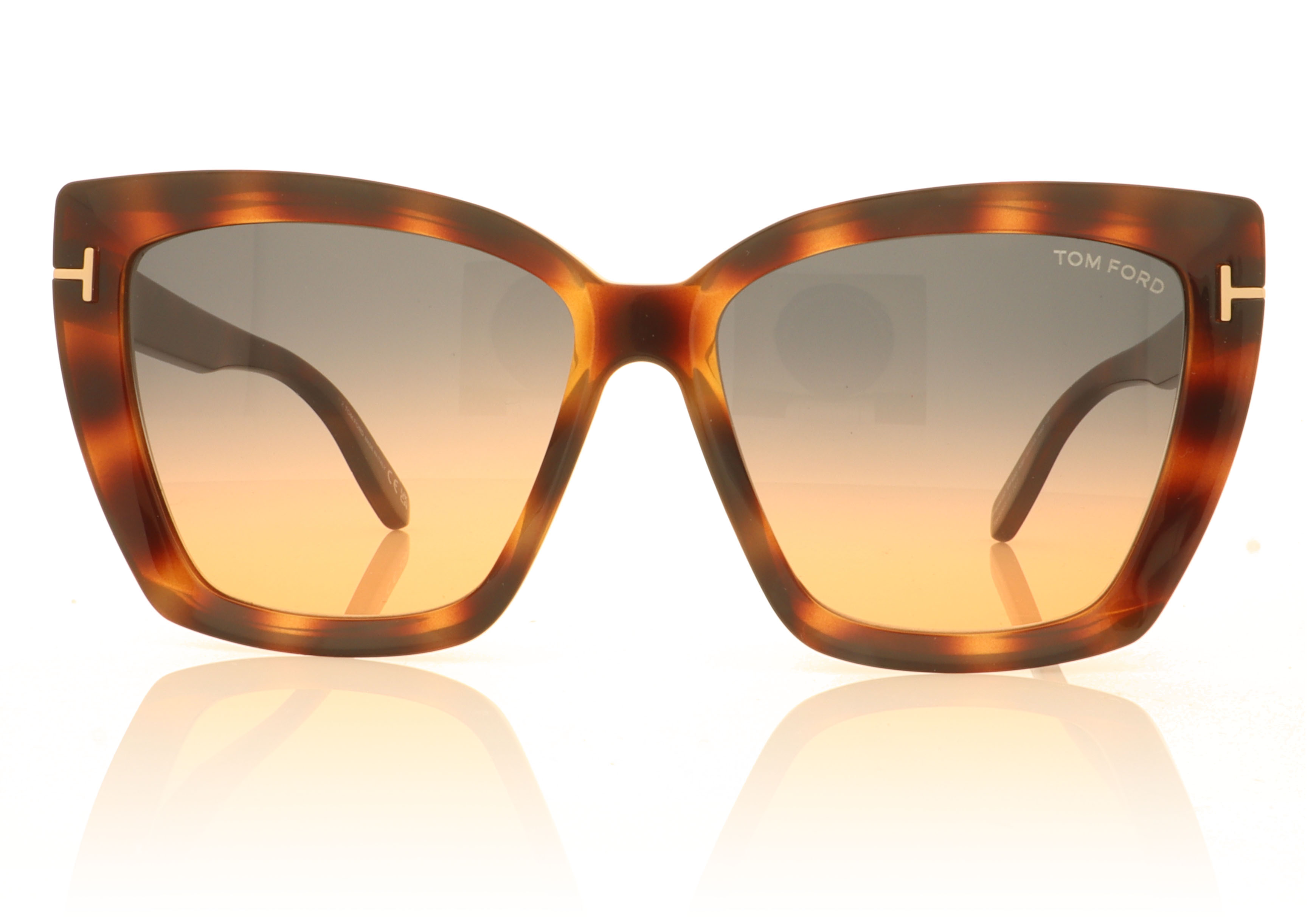 Tom Ford Scarlet Tortoise 53P Sunglasses