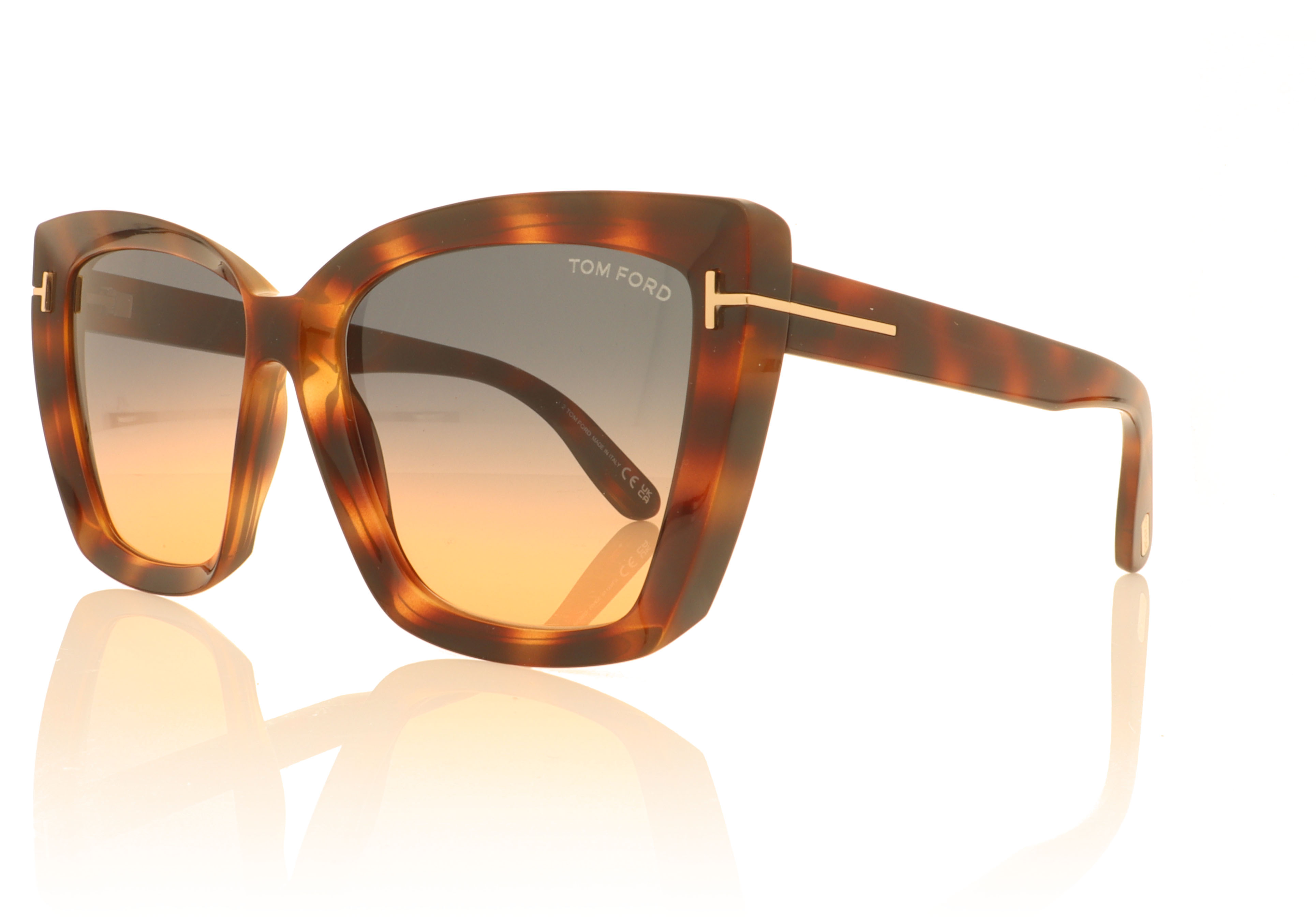 Tom Ford Scarlet Tortoise 53P Sunglasses