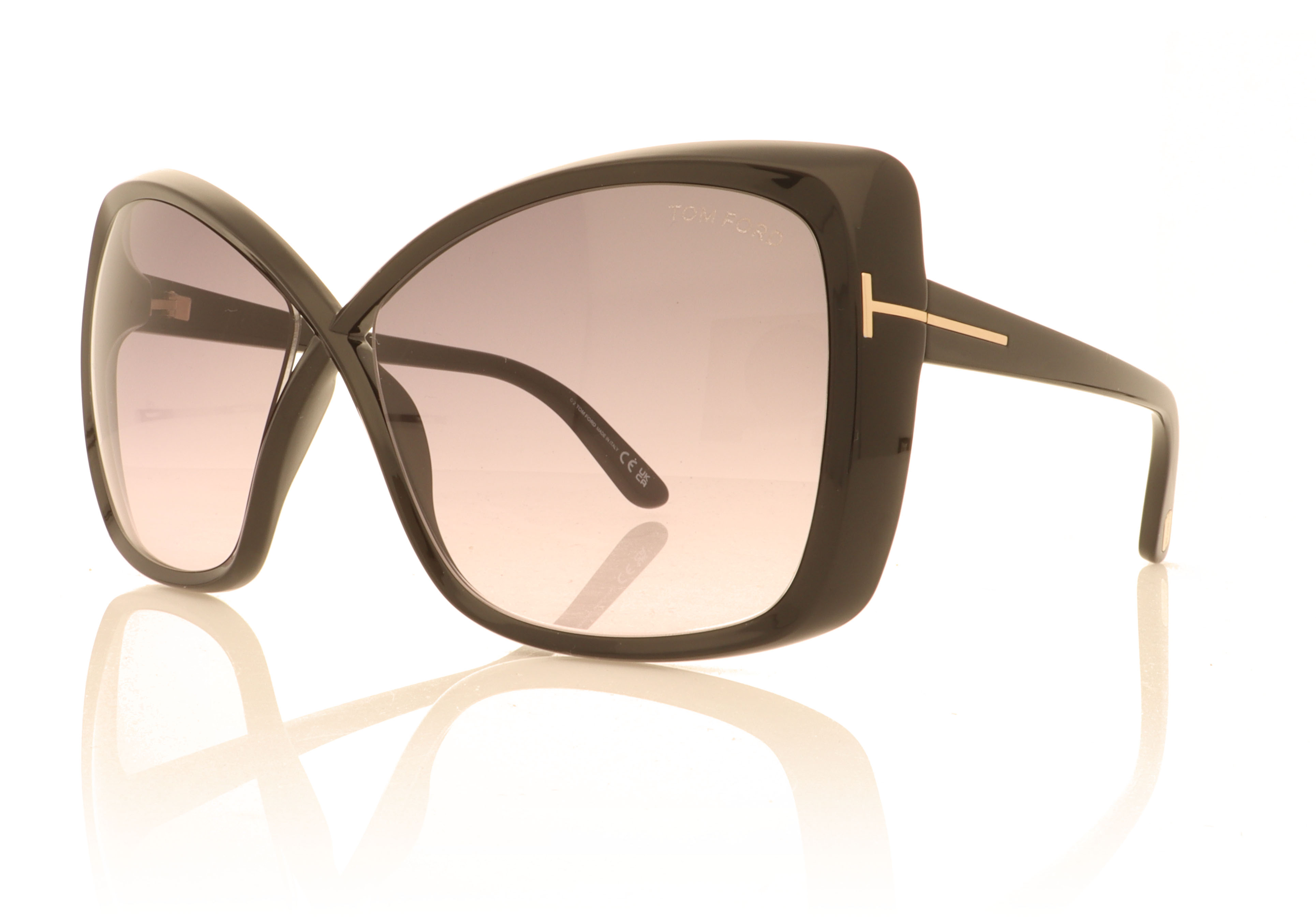 Tom Ford Jasmin Black 01B Sunglasses