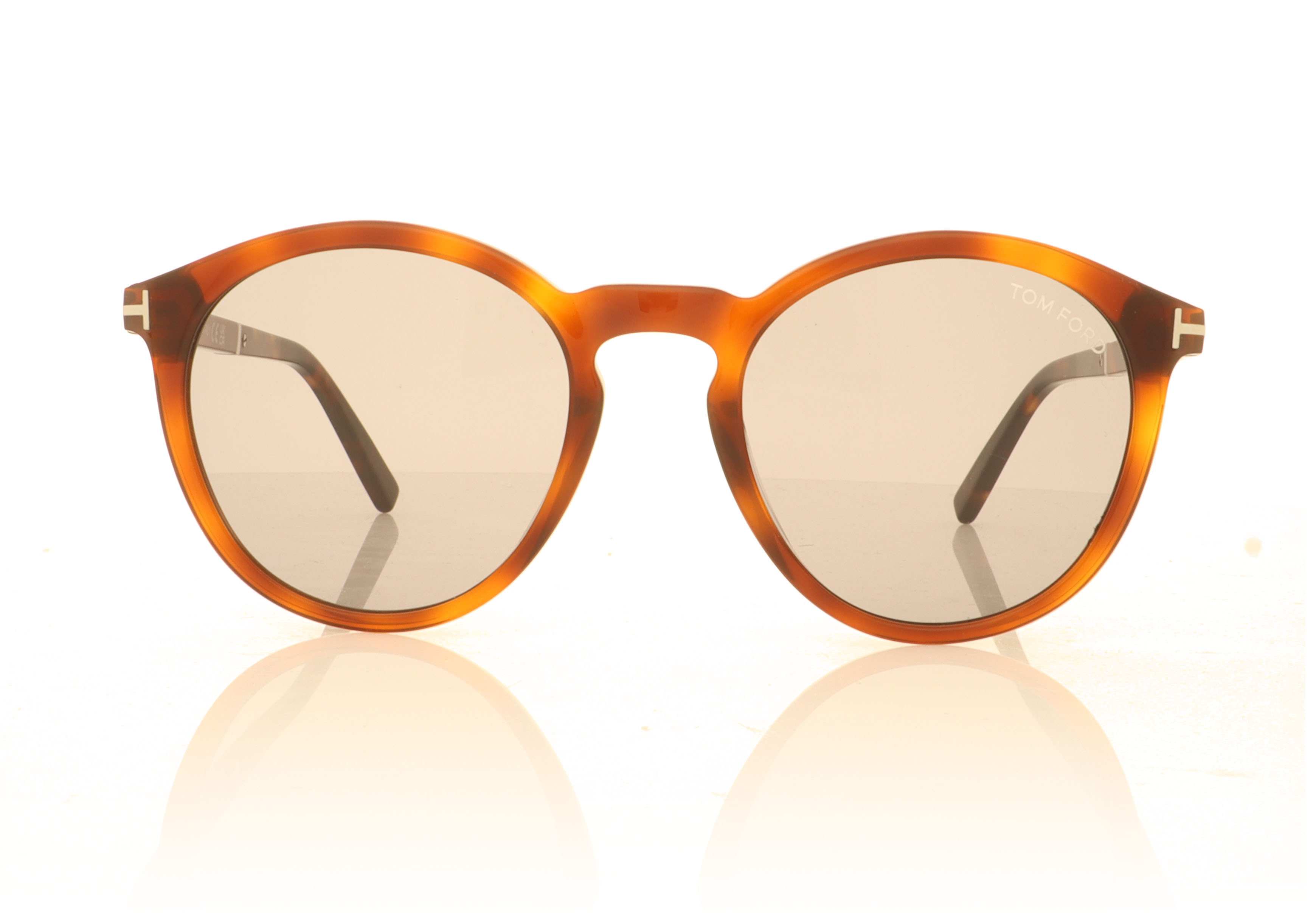 Tom Ford Elton Tortoise 53A Sunglasses