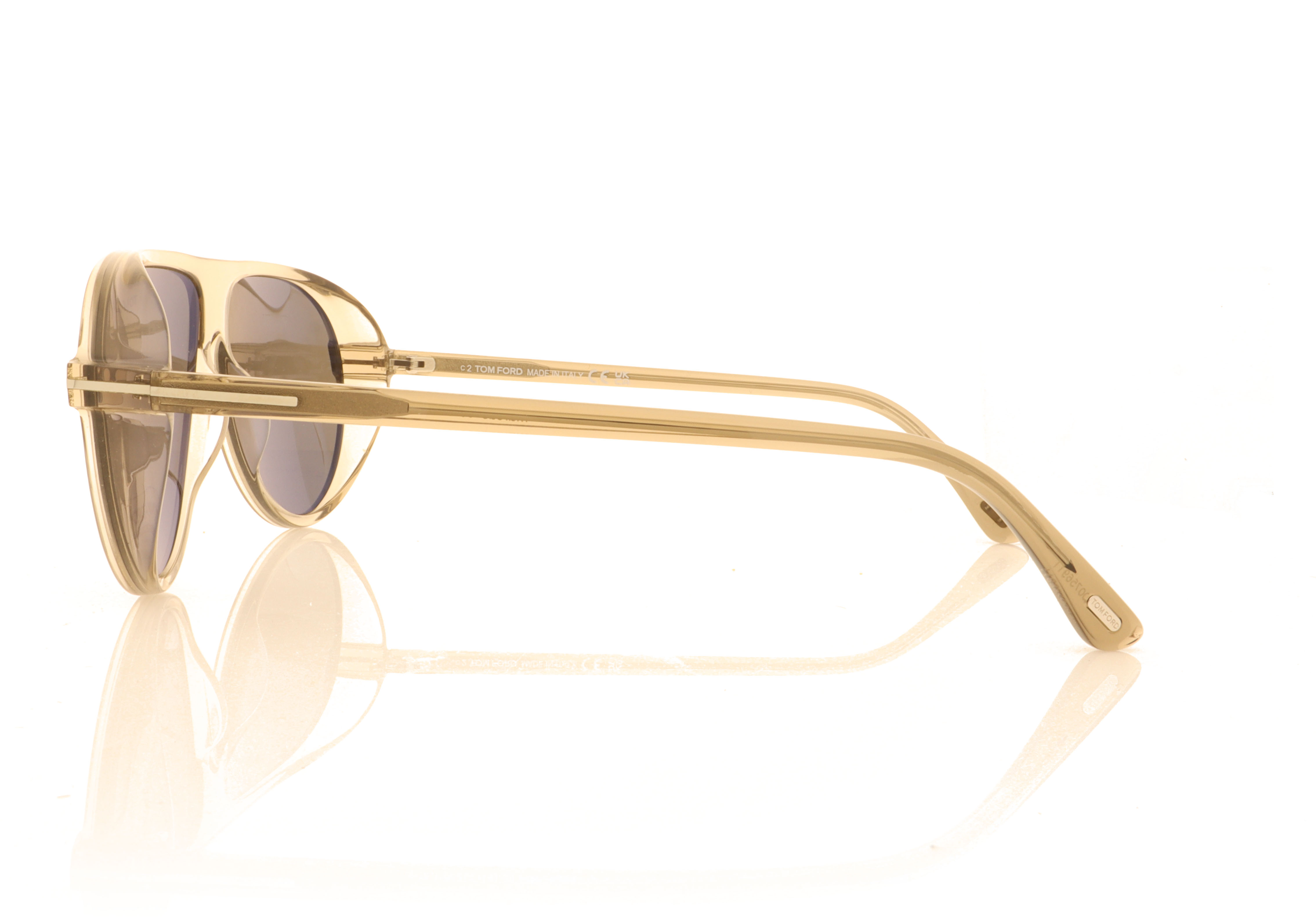 Tom Ford Marcus Smoked Grey 45A Sunglasses