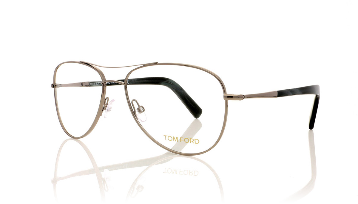 Tom Ford TF5396 Shiny Dark Ruthenium 12 Glasses