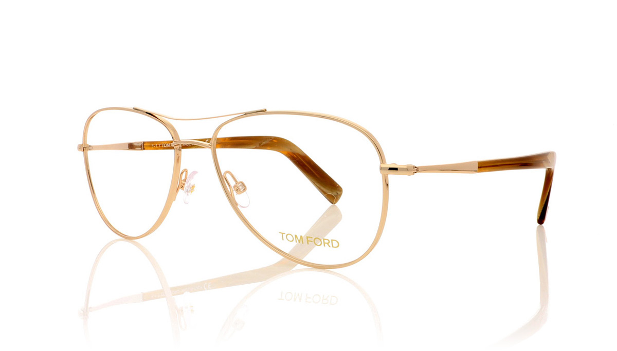 Tom Ford TF5396 Shiny Rose Gold 28 Glasses