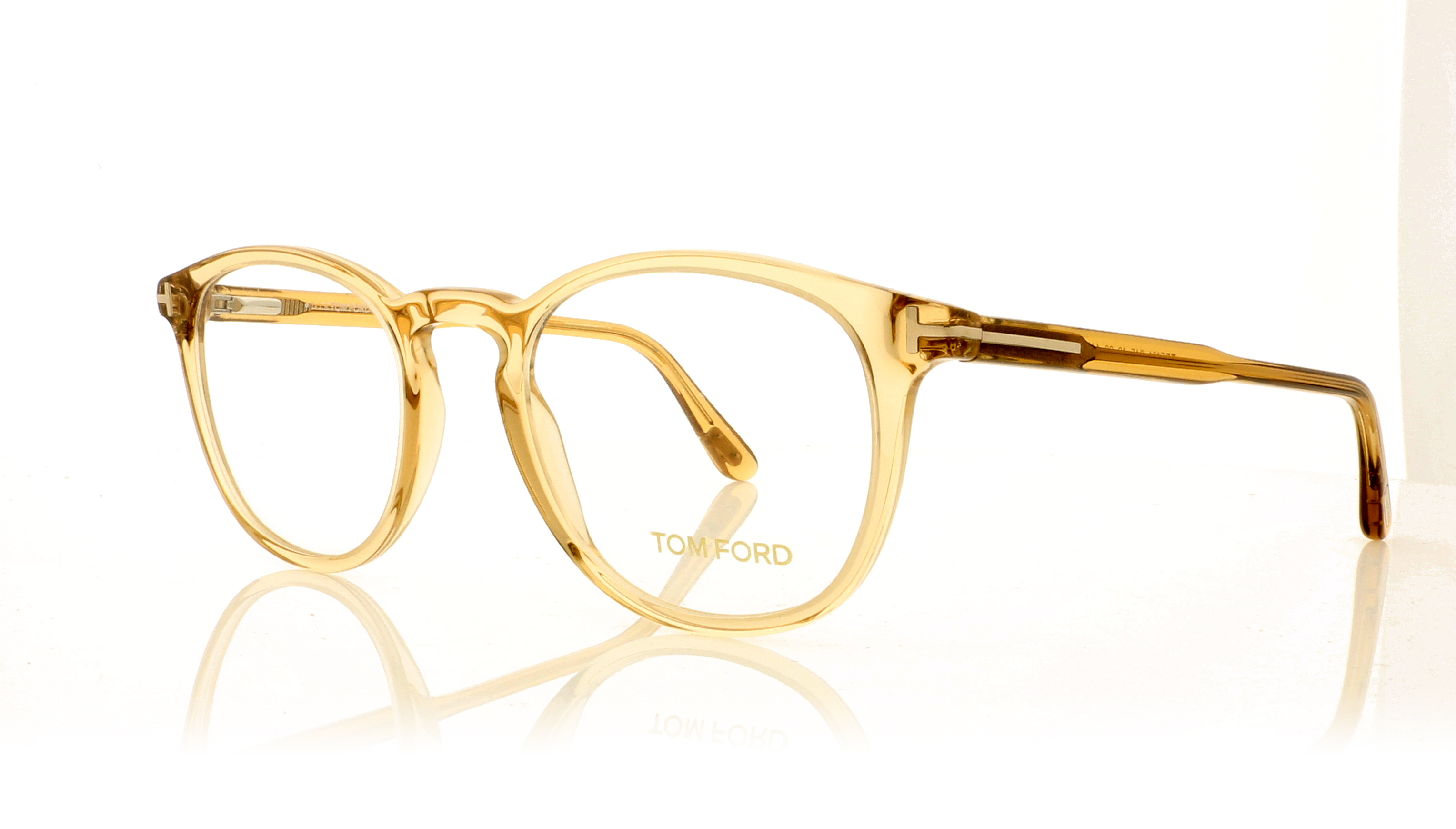 Tom Ford TF5401 Shiny Light Brown 45 Glasses