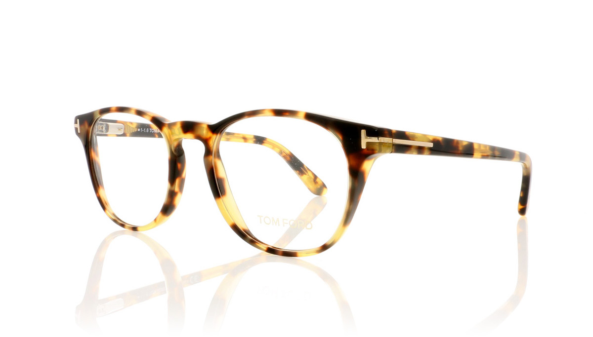 Tom Ford TF5410 Coloured Havana 55 Glasses