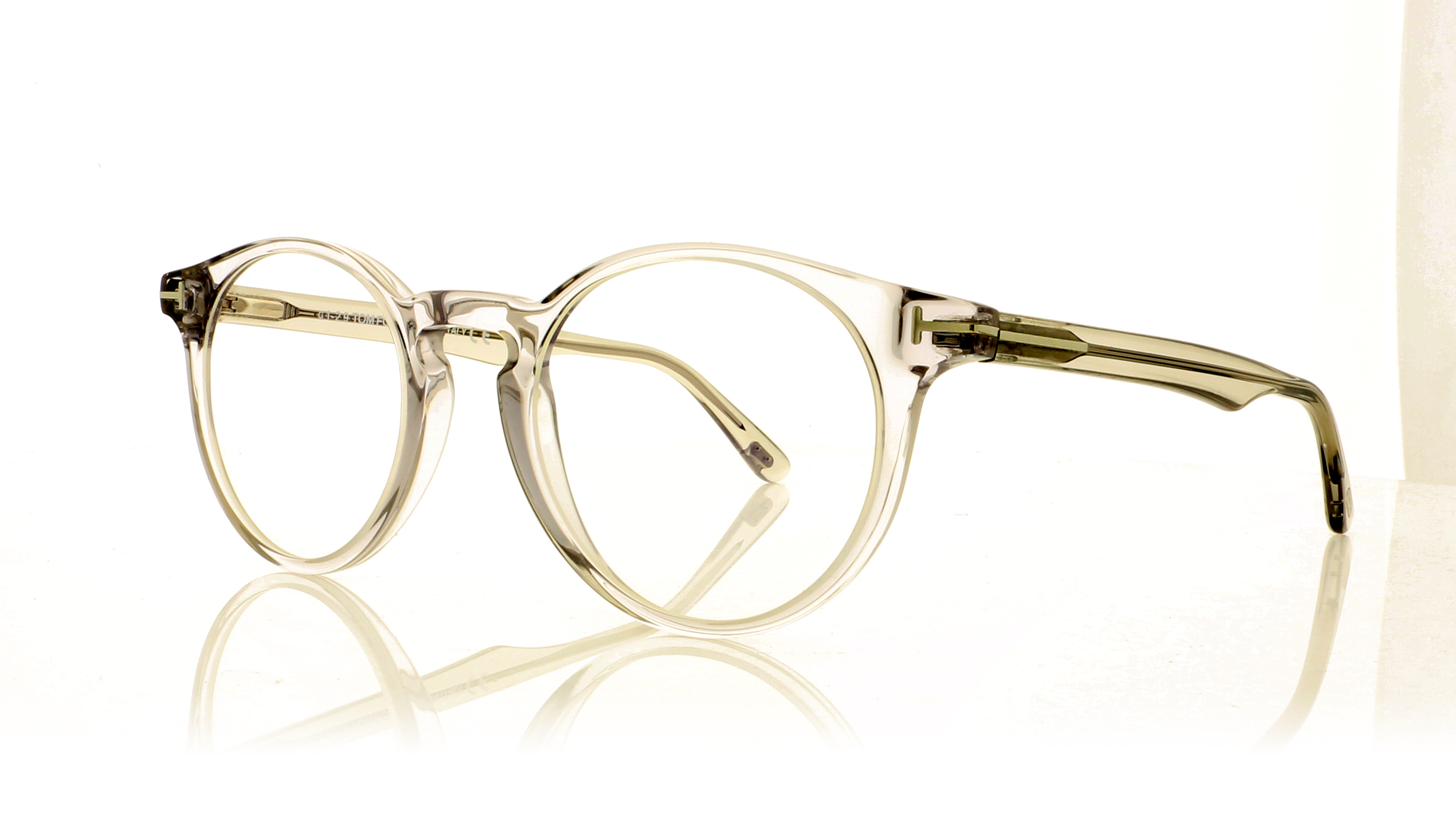Tom Ford FT5557-B Transparent Grey 20 Glasses
