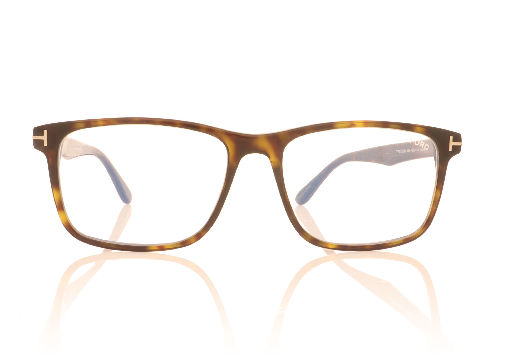Picture of Tom Ford FT5752 TF5752 052 Tortoise Glasses
