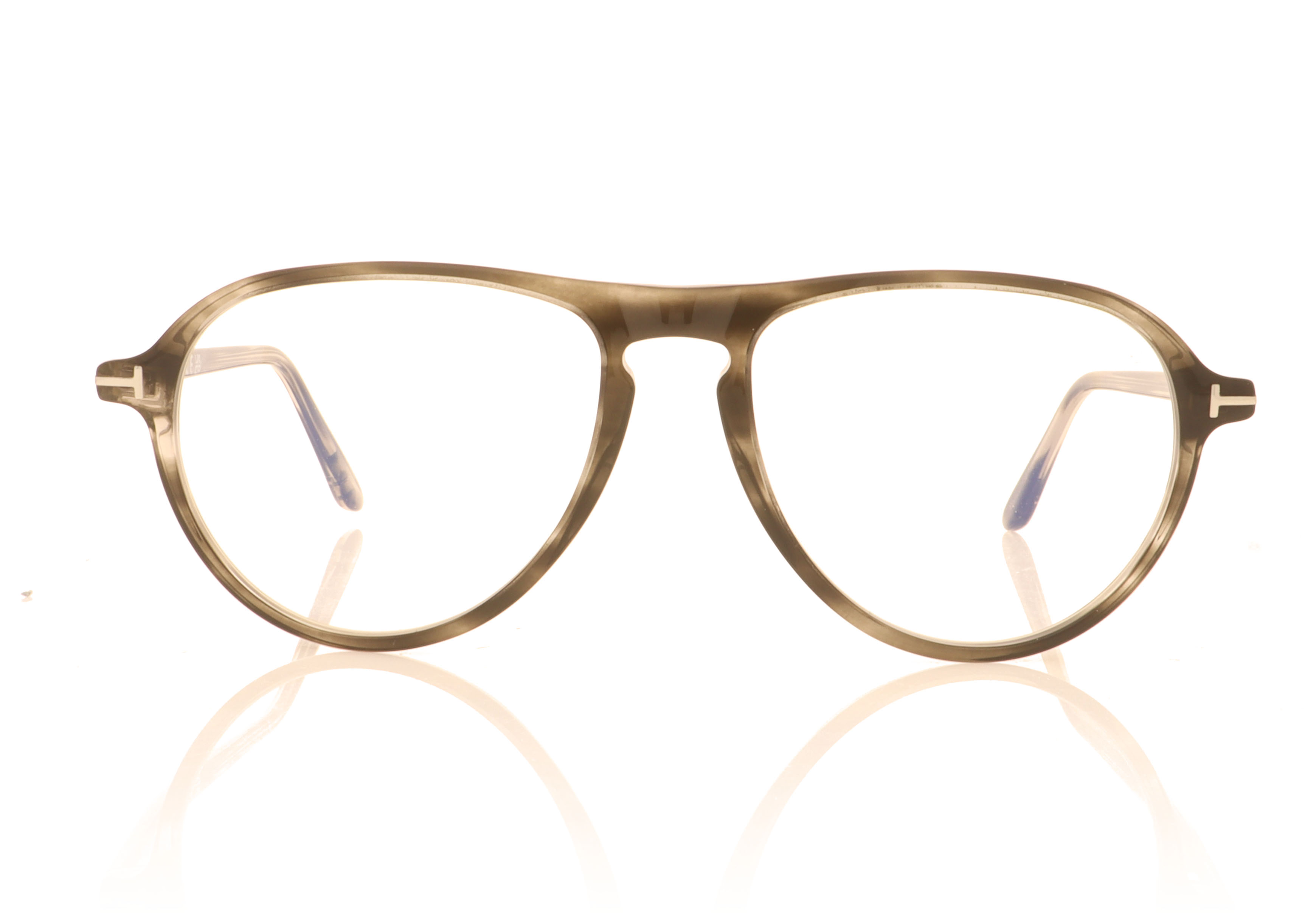 Tom Ford FT5869 Grey Tortoise 020 Glasses