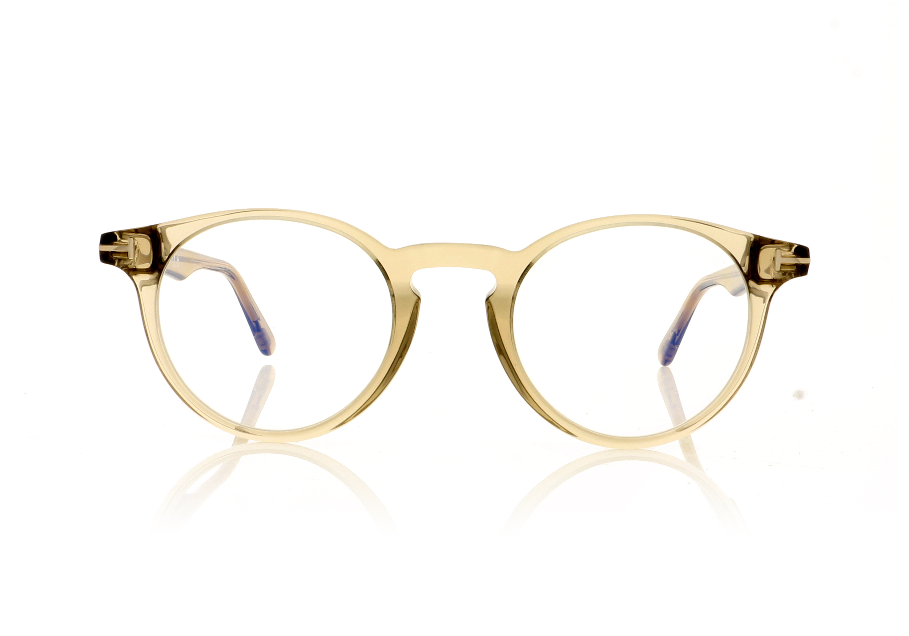 Tom Ford FT5557-B/V TF5557-B Smoked Grey 045 Glasses