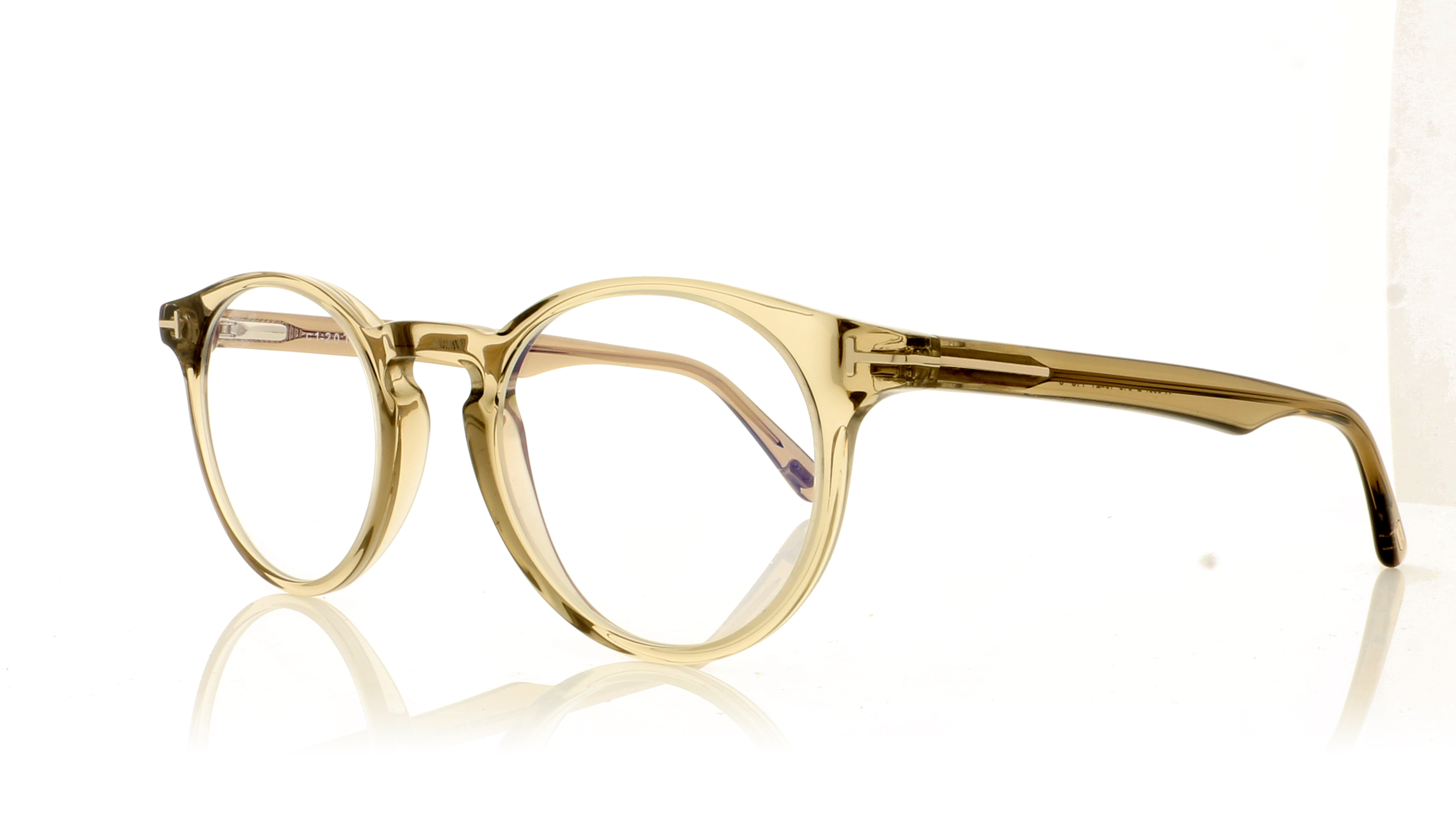Tom Ford FT5557-B/V TF5557-B Smoked Grey 045 Glasses