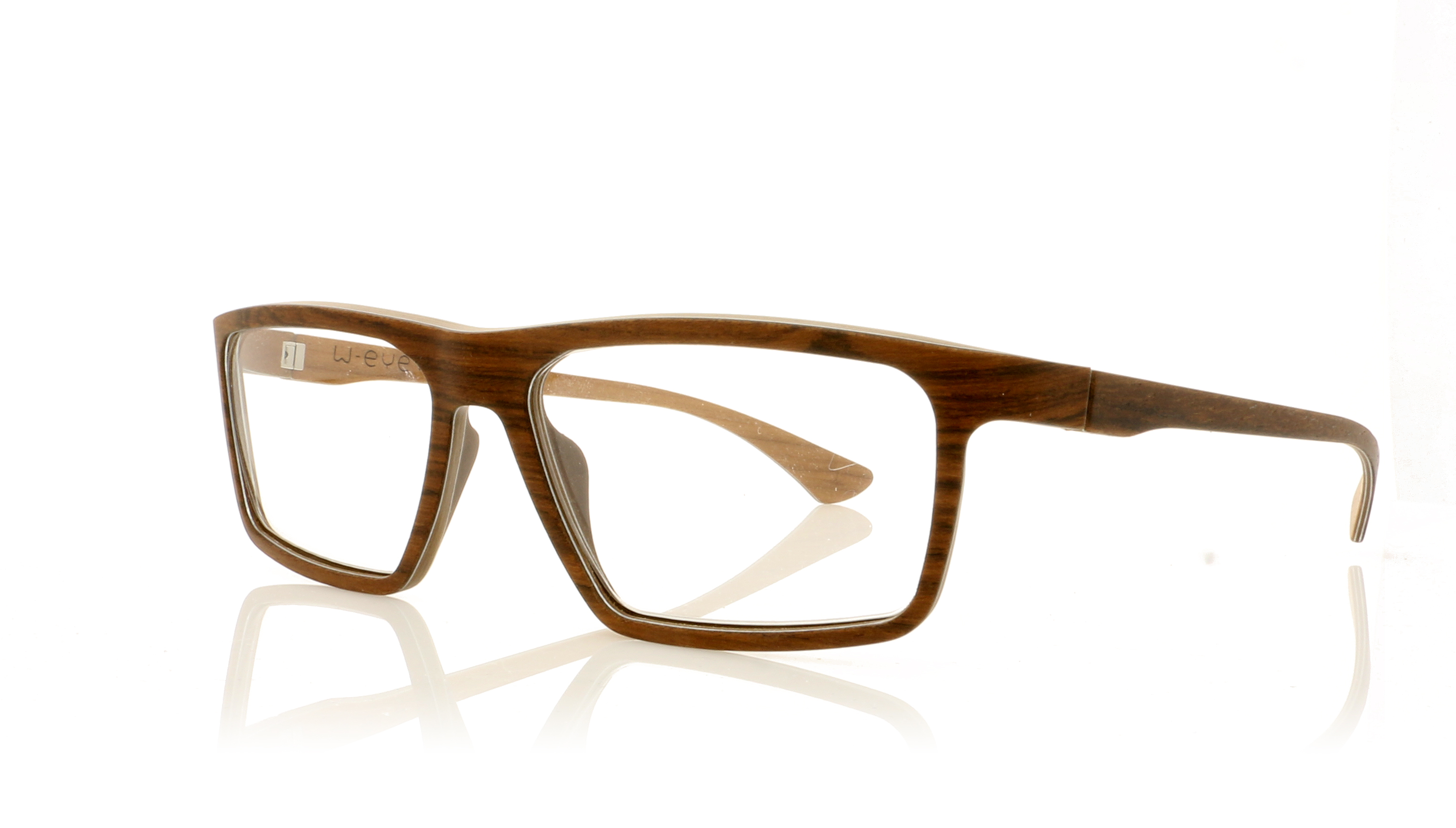 W-eye Alpha 11 a11 Brown M4W21H Glasses