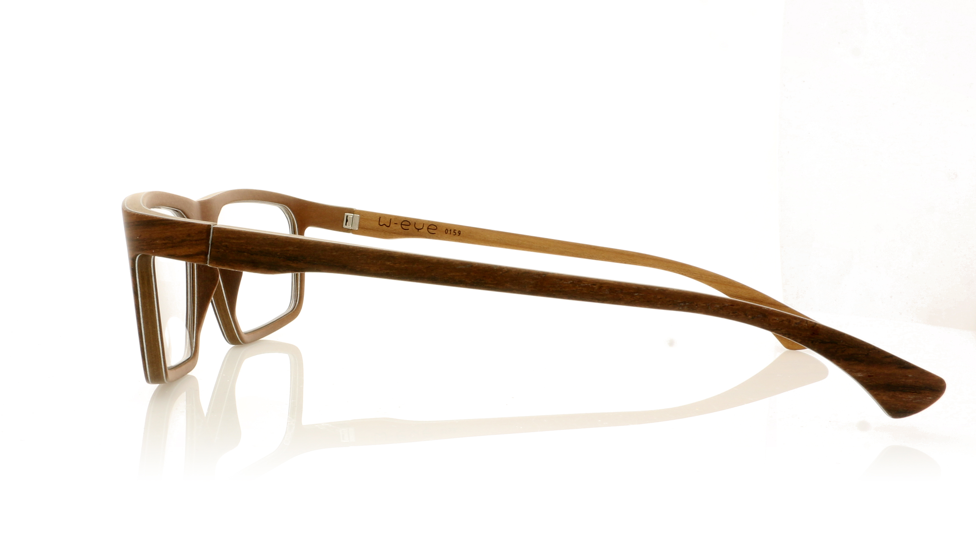 W-eye Alpha 11 a11 Brown M4W21H Glasses