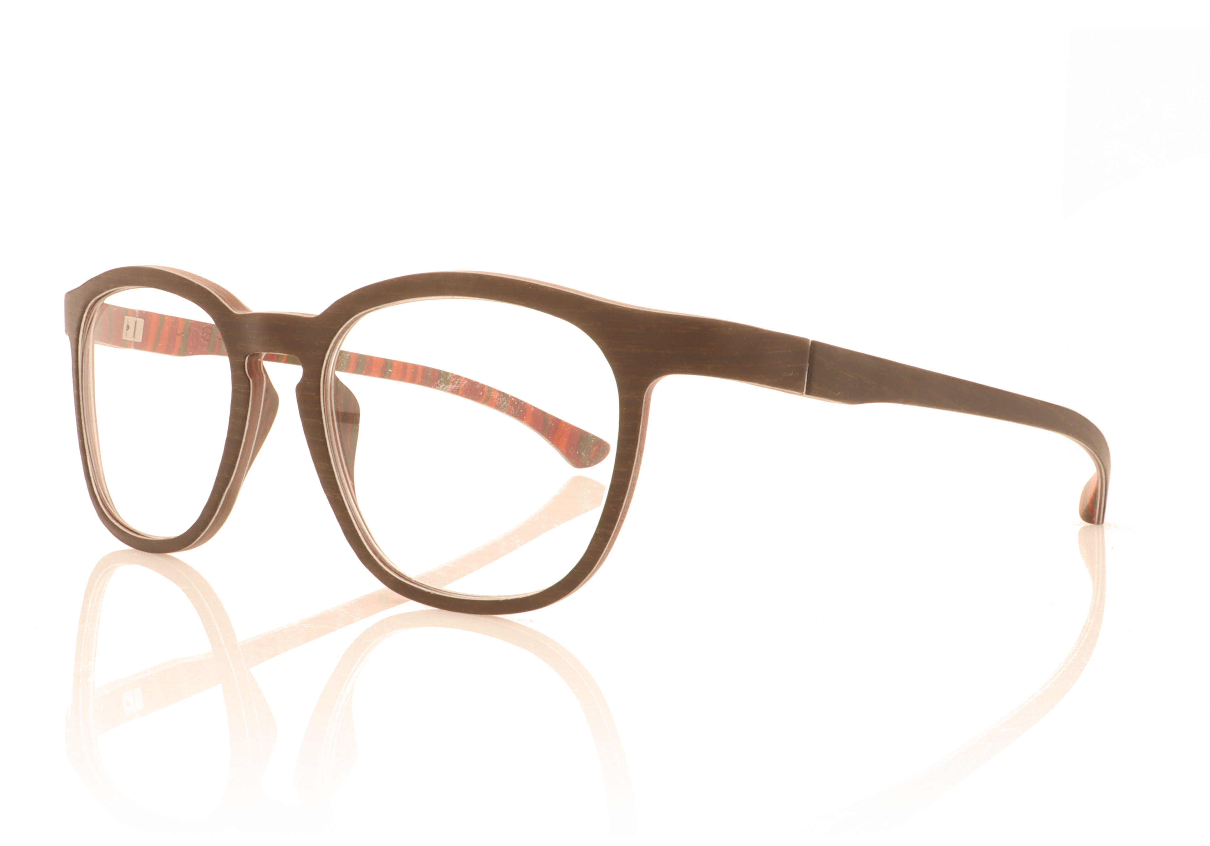 W-eye Alpha 18 a18 Brown M3 Glasses