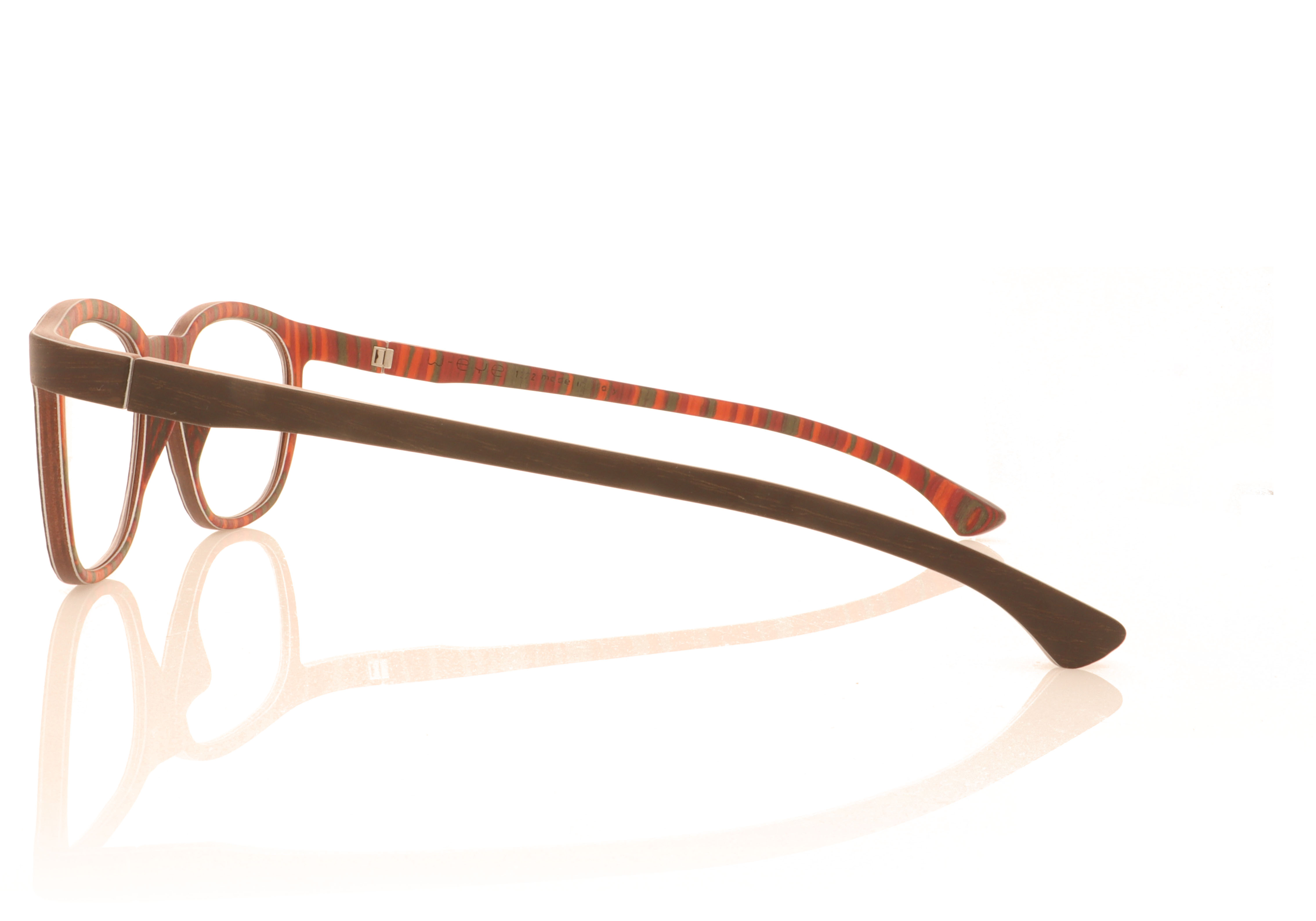 W-eye Alpha 18 a18 Brown M3 Glasses