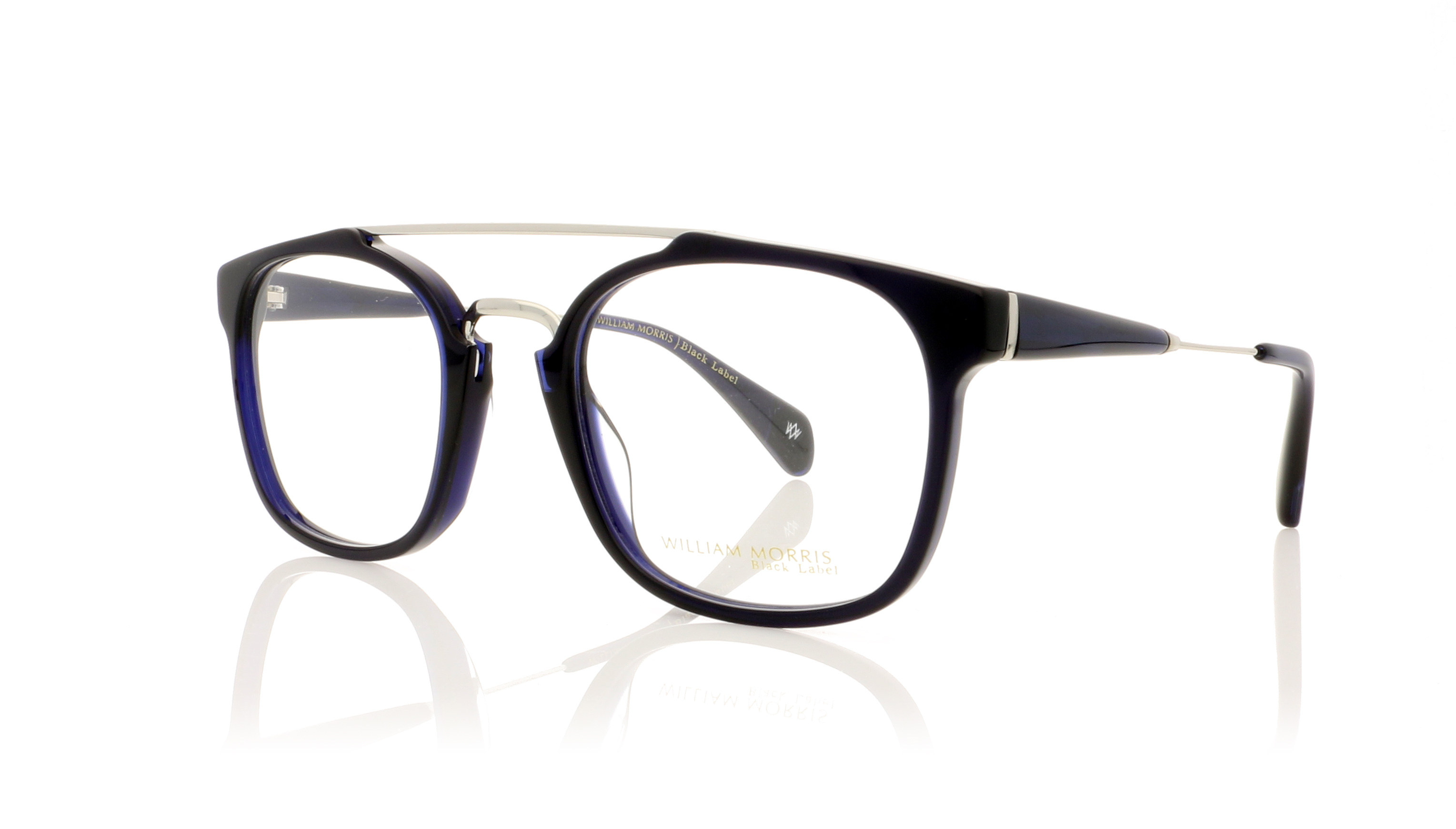 William Morris BL036 Midnight Blue C4 Glasses