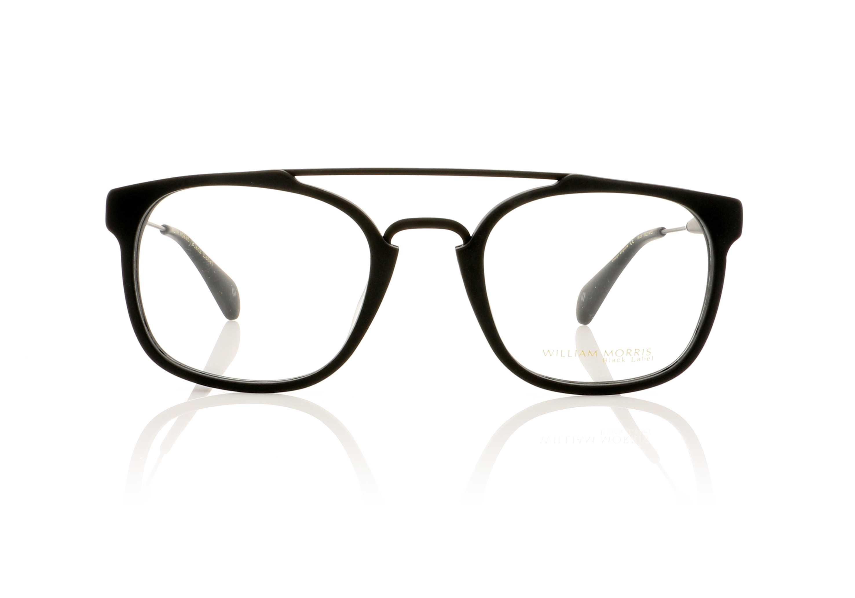 William Morris BL036 Matte Black C5 Glasses